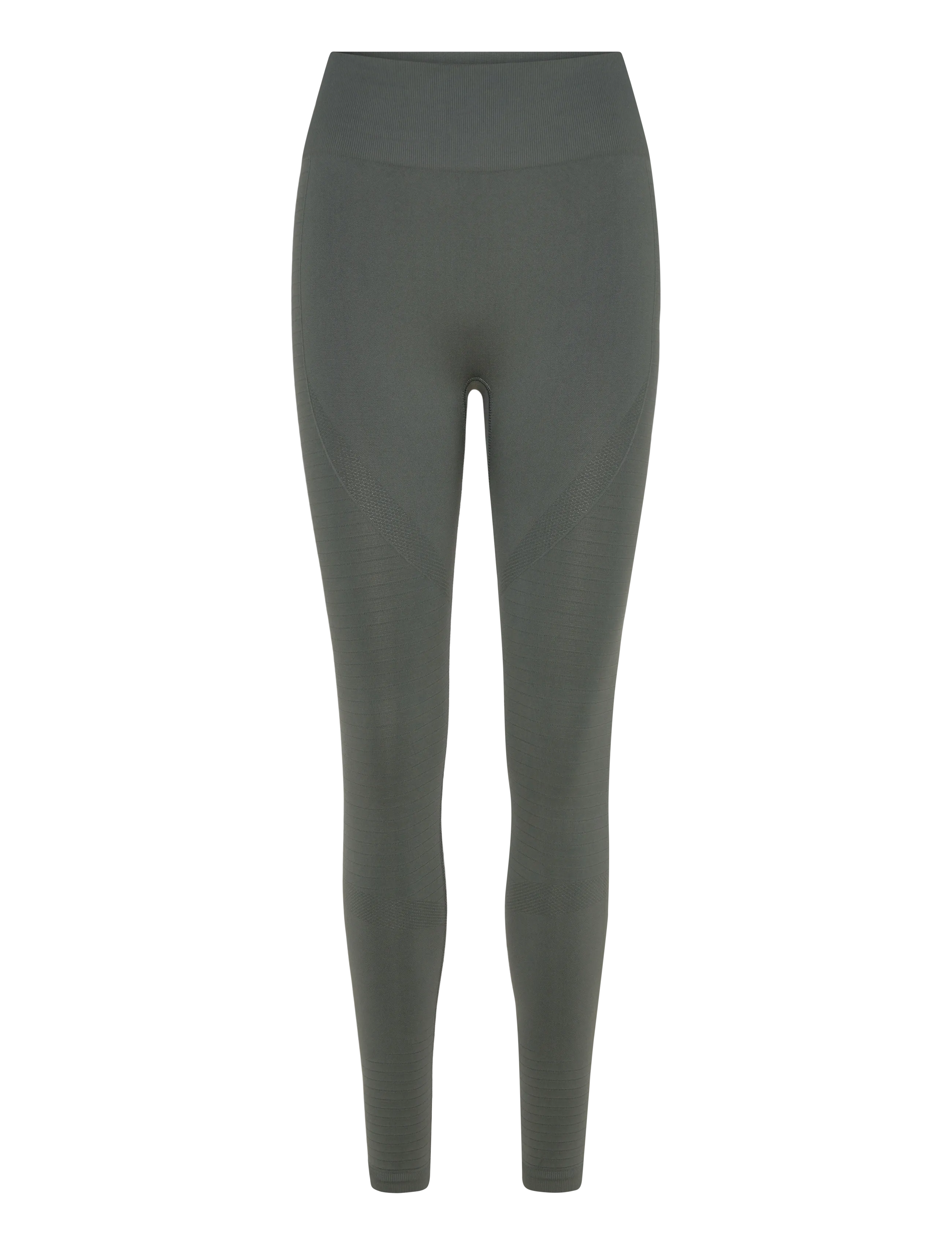 Athlecia Nagar W Seamless Tights - Treeningretuusid - URBAN CHIC / green