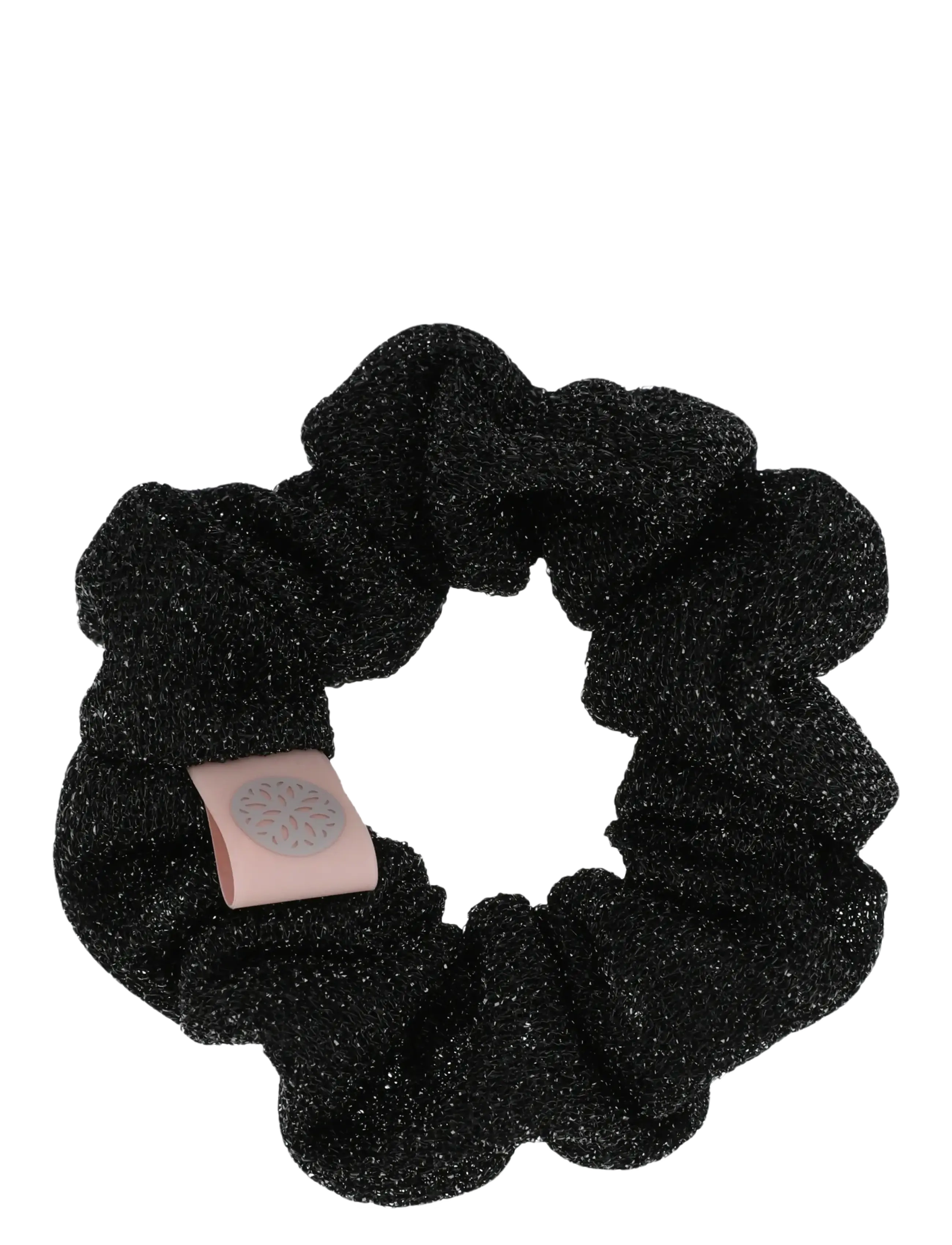 Athlecia Rabia Glitter Scrunchie - Athlecia - BLACK / black