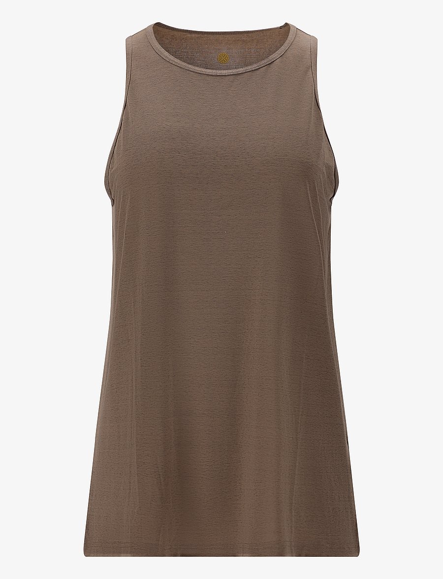 Athlecia - Mota W Slub Top - linnen - falcon - 1