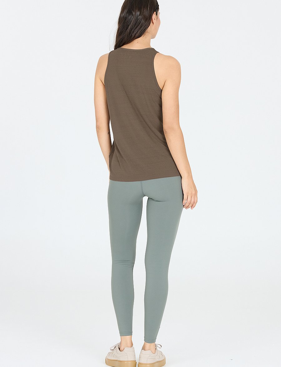 Athlecia - Mota W Slub Top - linnen - falcon - 3