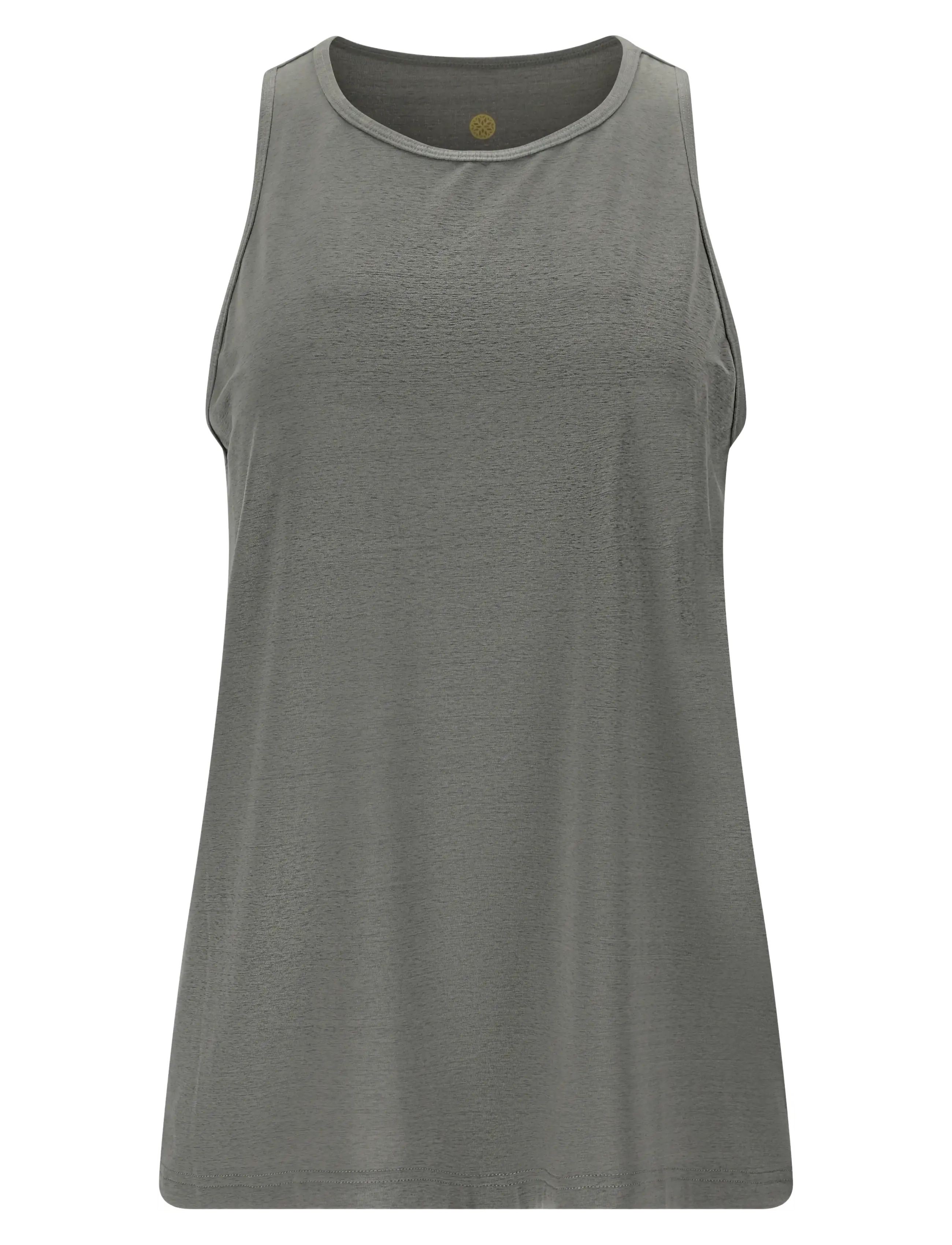 Athlecia Mota W Slub Top - Tøj - SEDONA SAGE / grey
