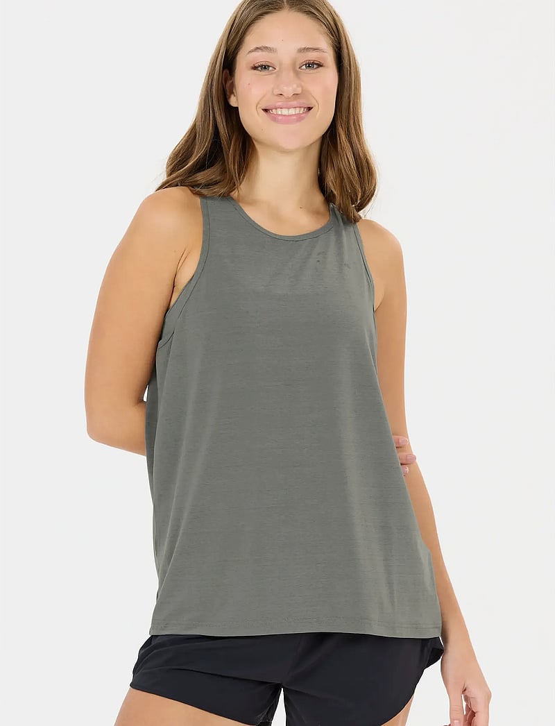 Athlecia - Mota W Slub Top - tanktops - sedona sage - 0
