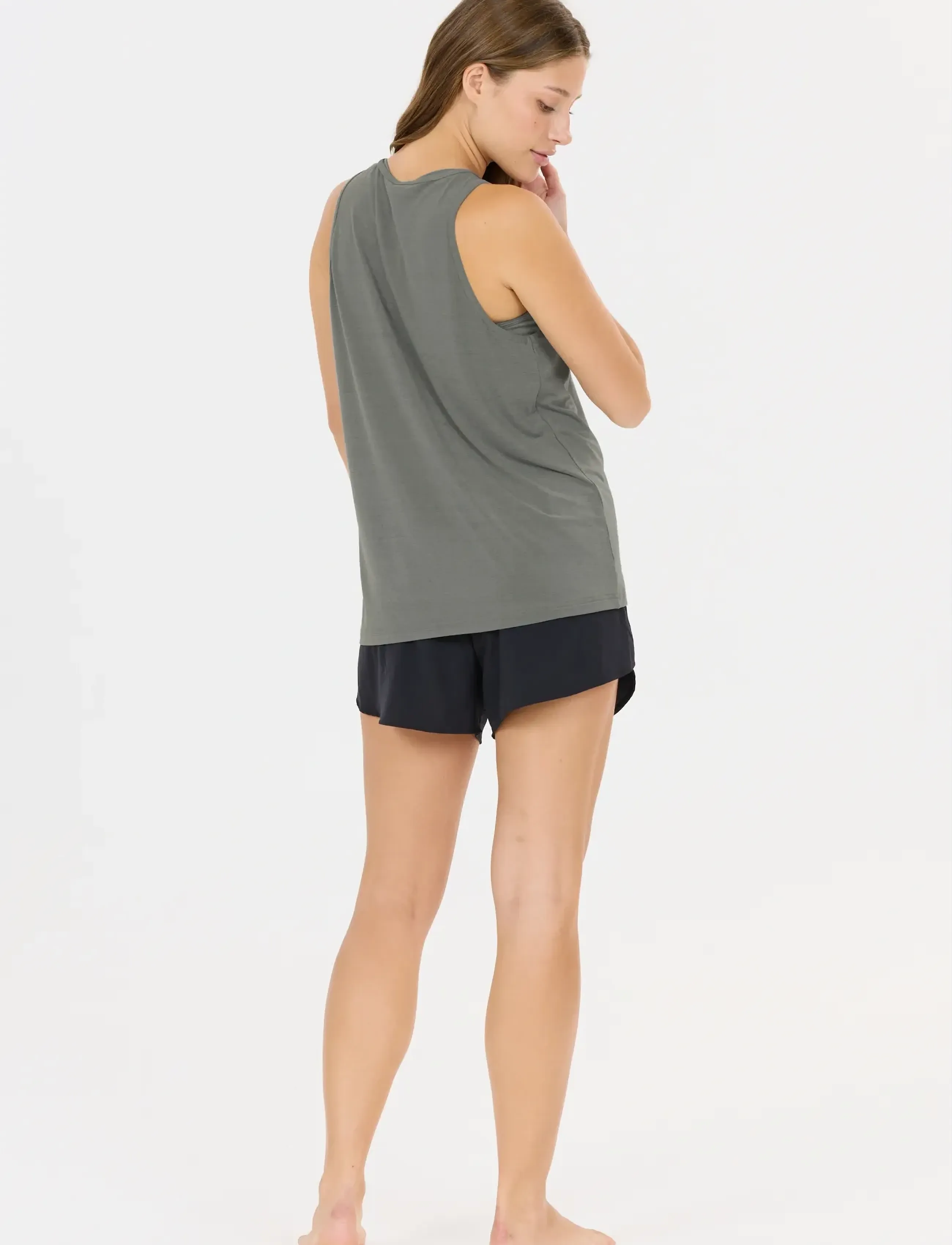 Athlecia - Mota W Slub Top - tank tops - sedona sage - 5