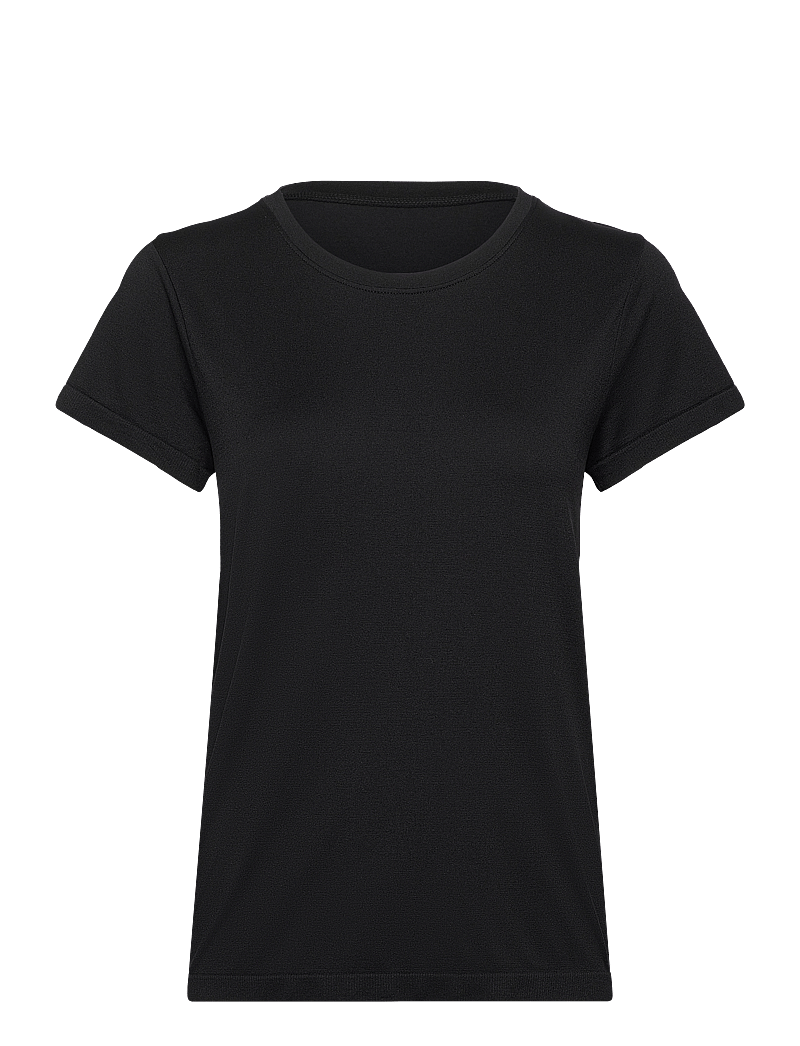 Athlecia - Julee W Loose Fit S/S Seamless Tee - t-shirts - black - 1