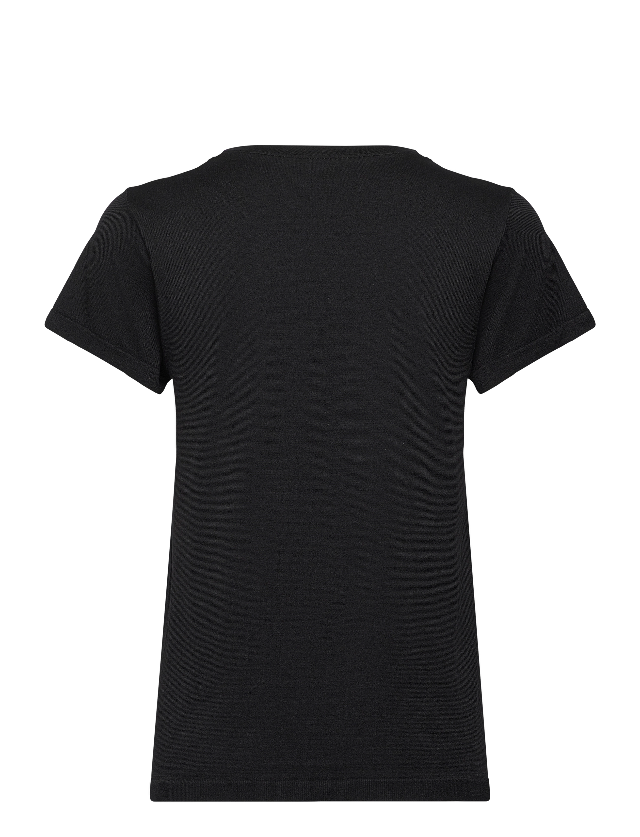 Athlecia - Julee W Loose Fit S/S Seamless Tee - t-shirts - black - 2