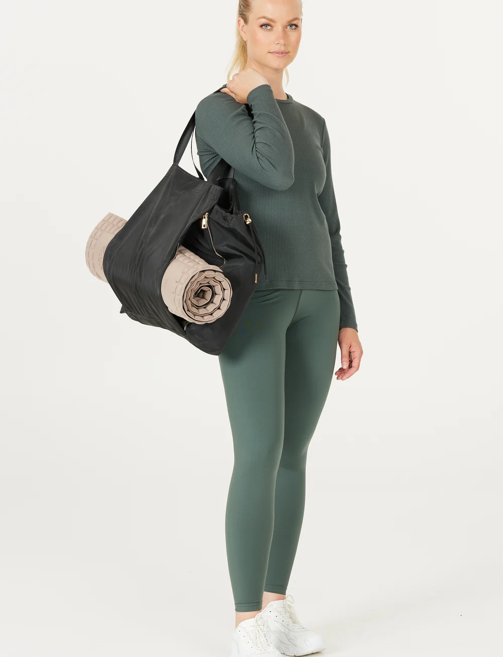 Athlecia - Meiyin Yoga Bag - træningstasker - black - 0