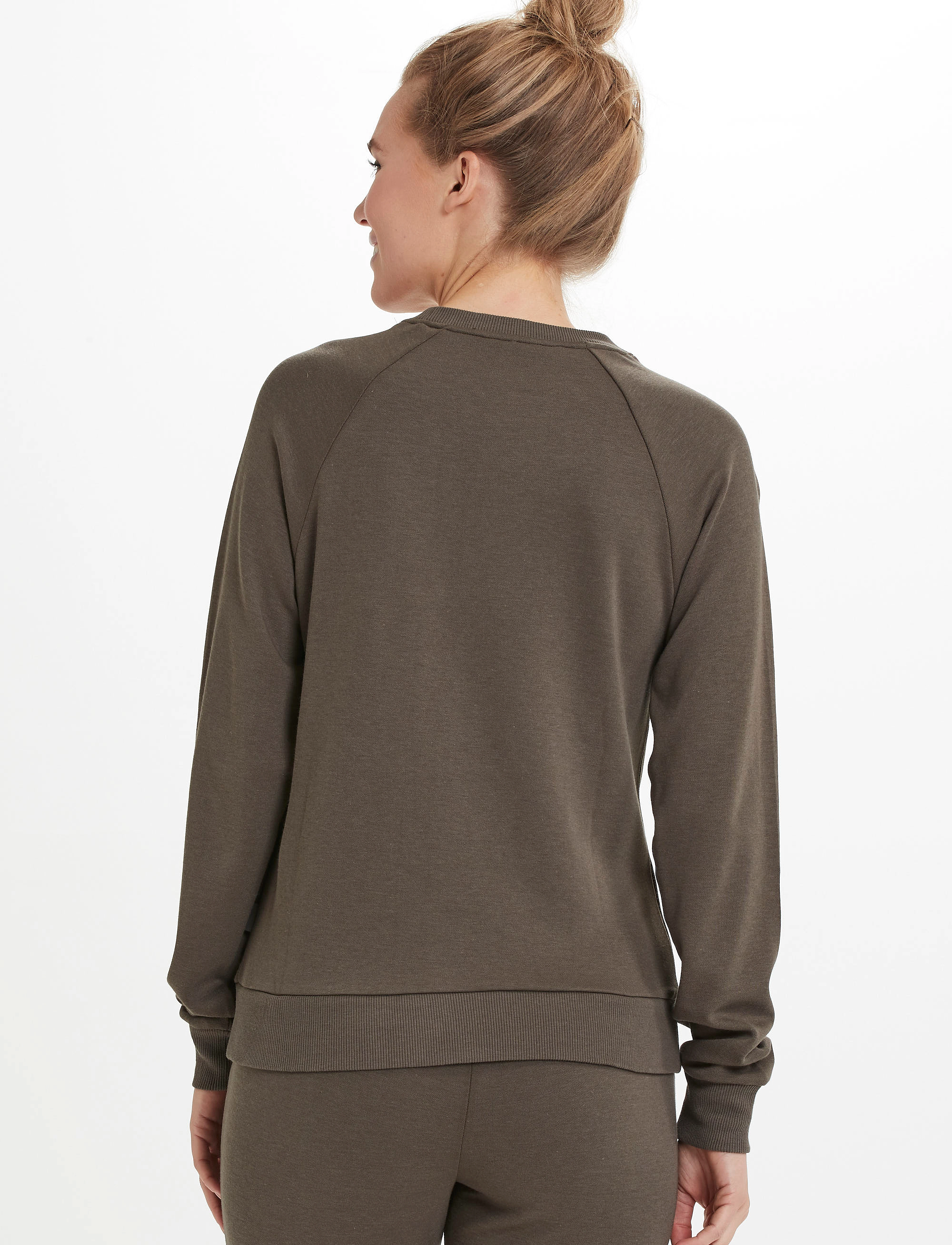 Athlecia - Niary W Bamboo Crew Neck - olive - 4