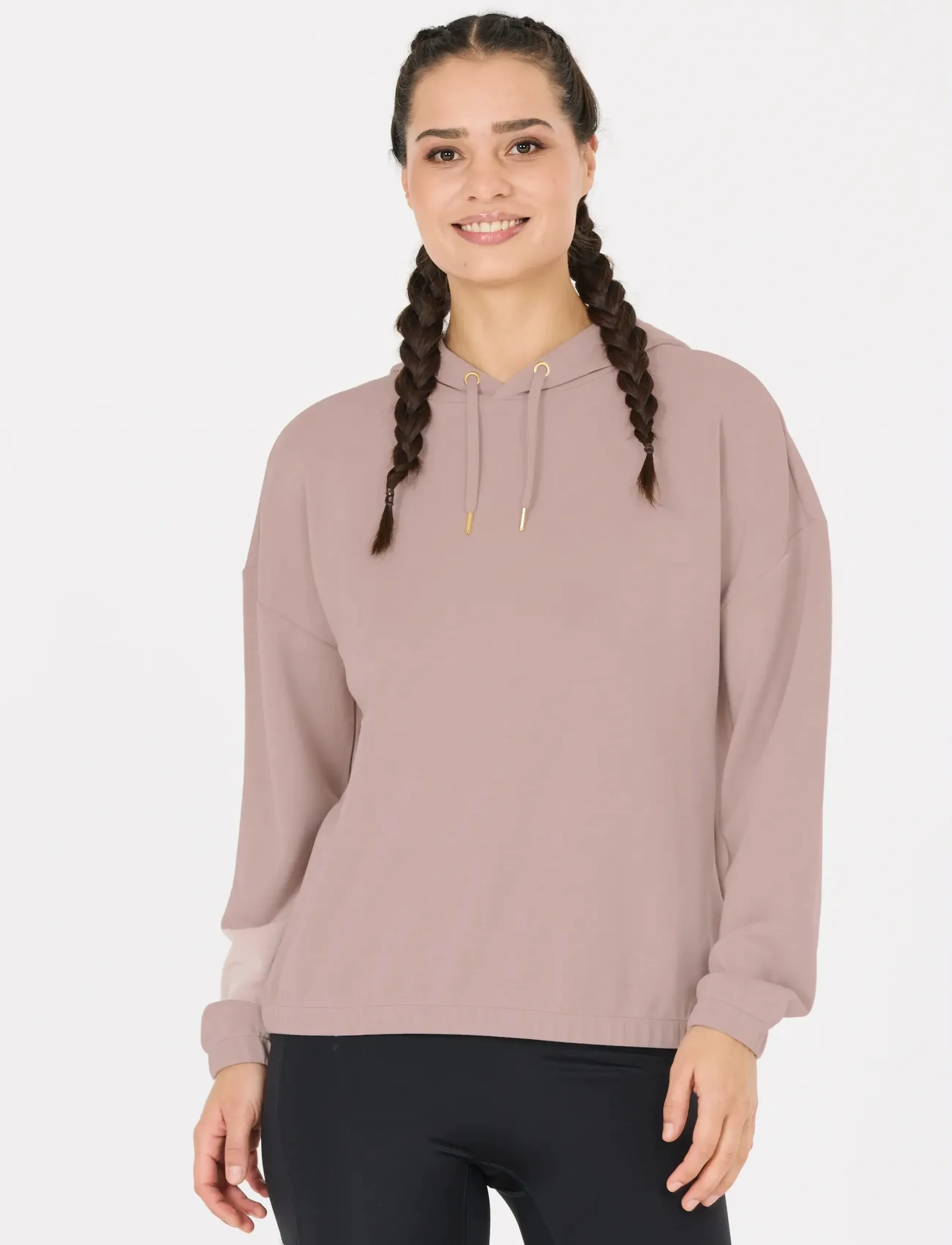 Athlecia - Namier W Hoody - dressipluusid ja pusad - sphinxsand - 4