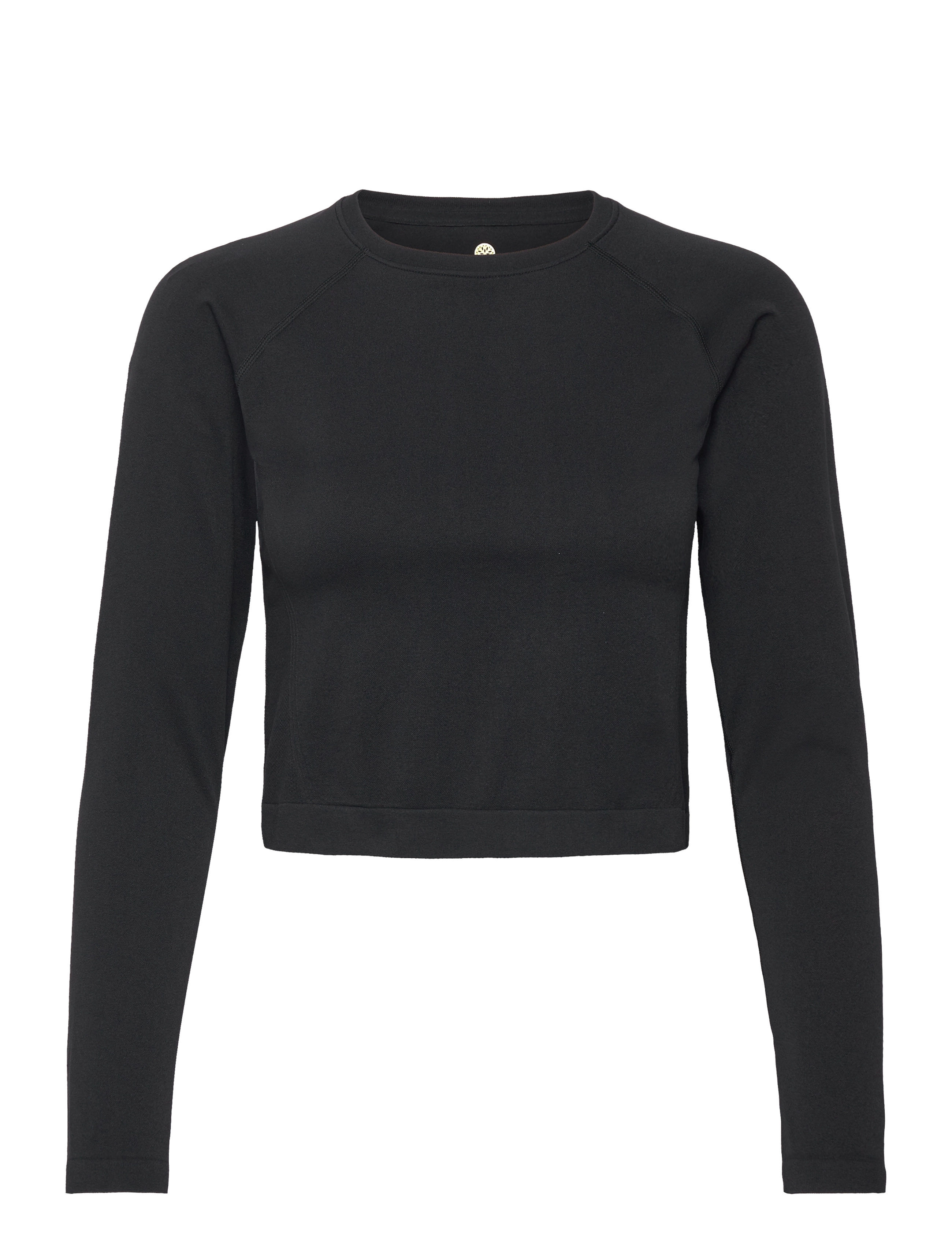 Athlecia - Celita W L-S Seamless Crop Top - black - 1