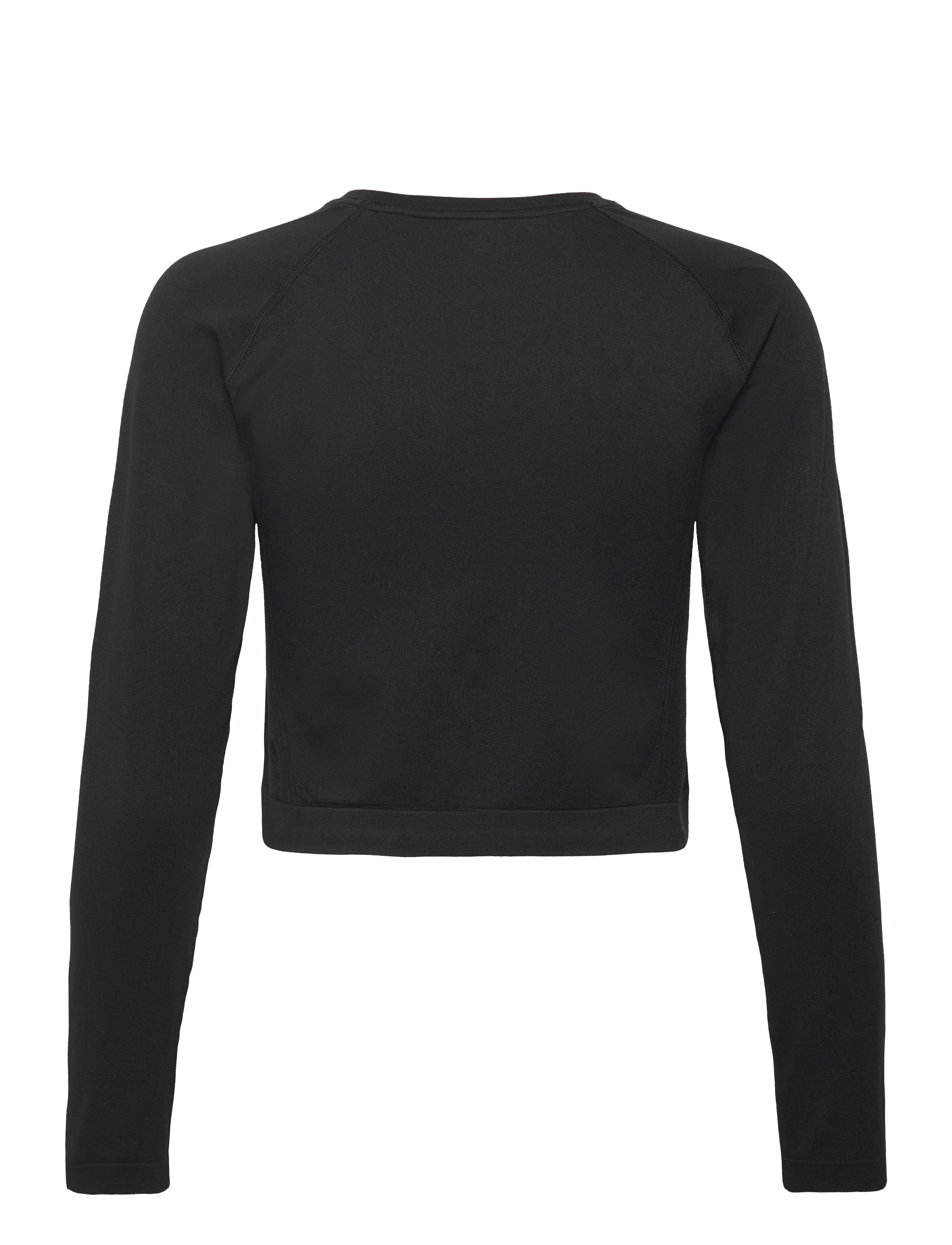 Athlecia - Celita W L-S Seamless Crop Top - black - 2