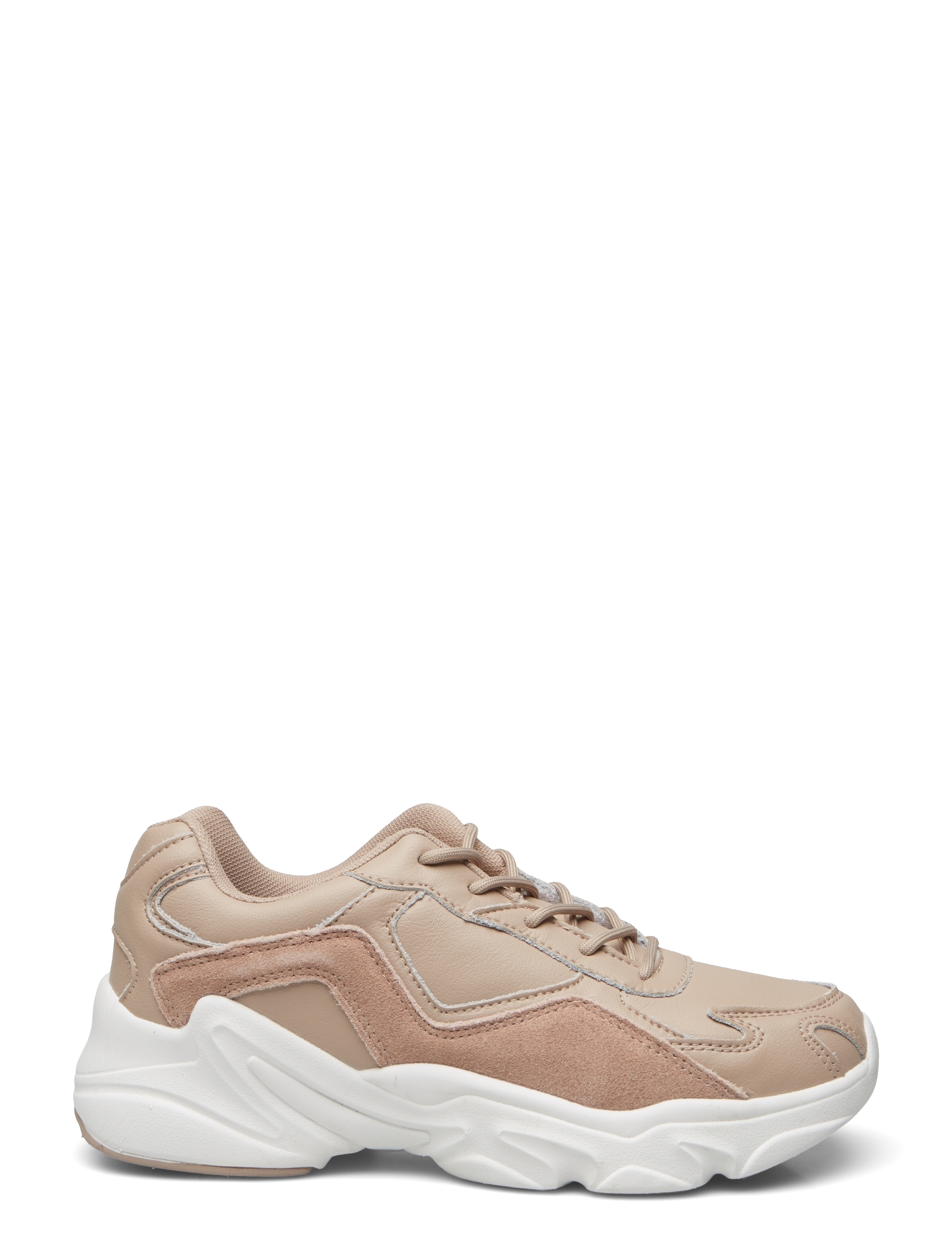 Athlecia - Athlecia W Chunky Leather Trainers - low top sneakers - nude - 1