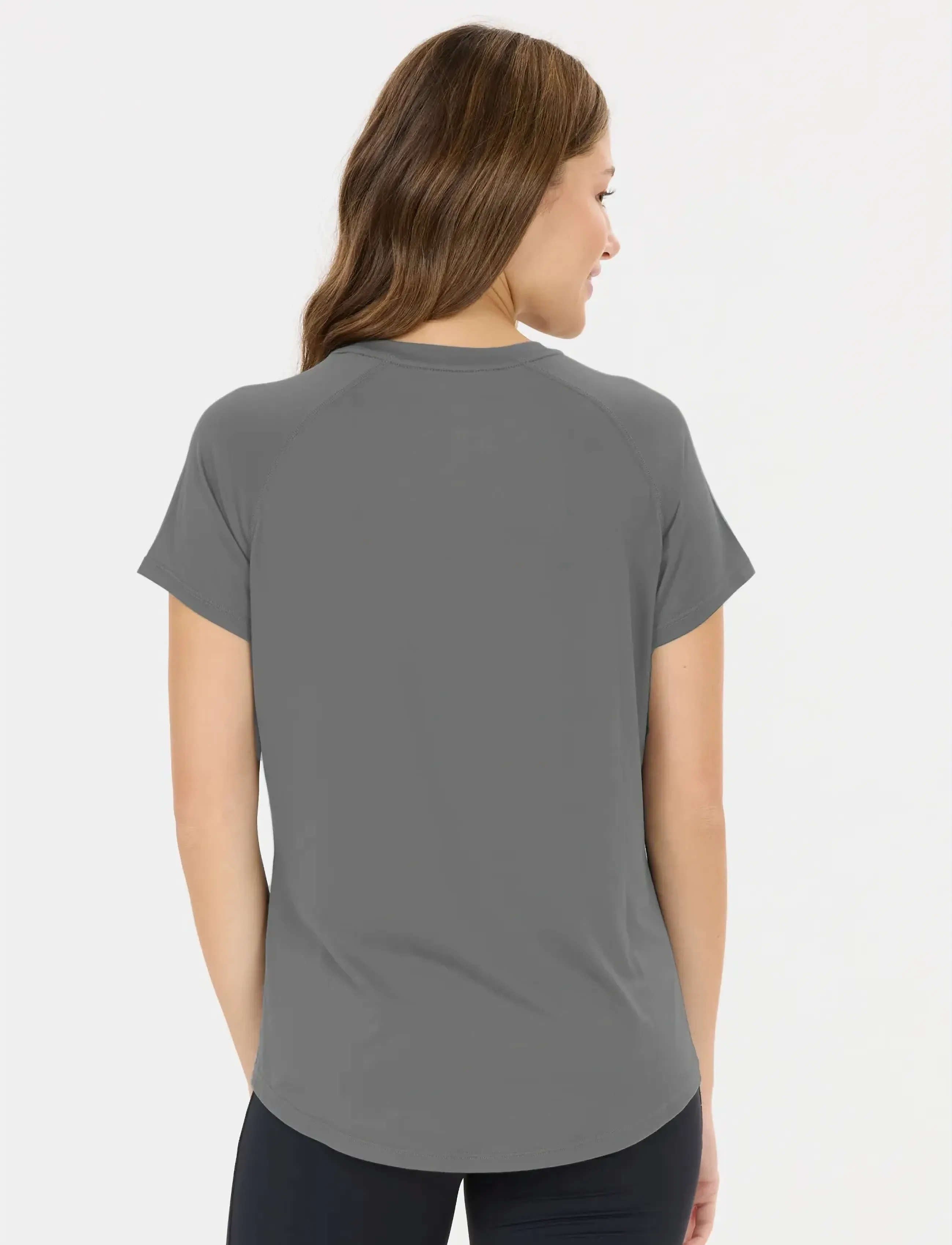 Athlecia - Gaina V2 W S/S Tee - t-särgid - sedona sage - 3