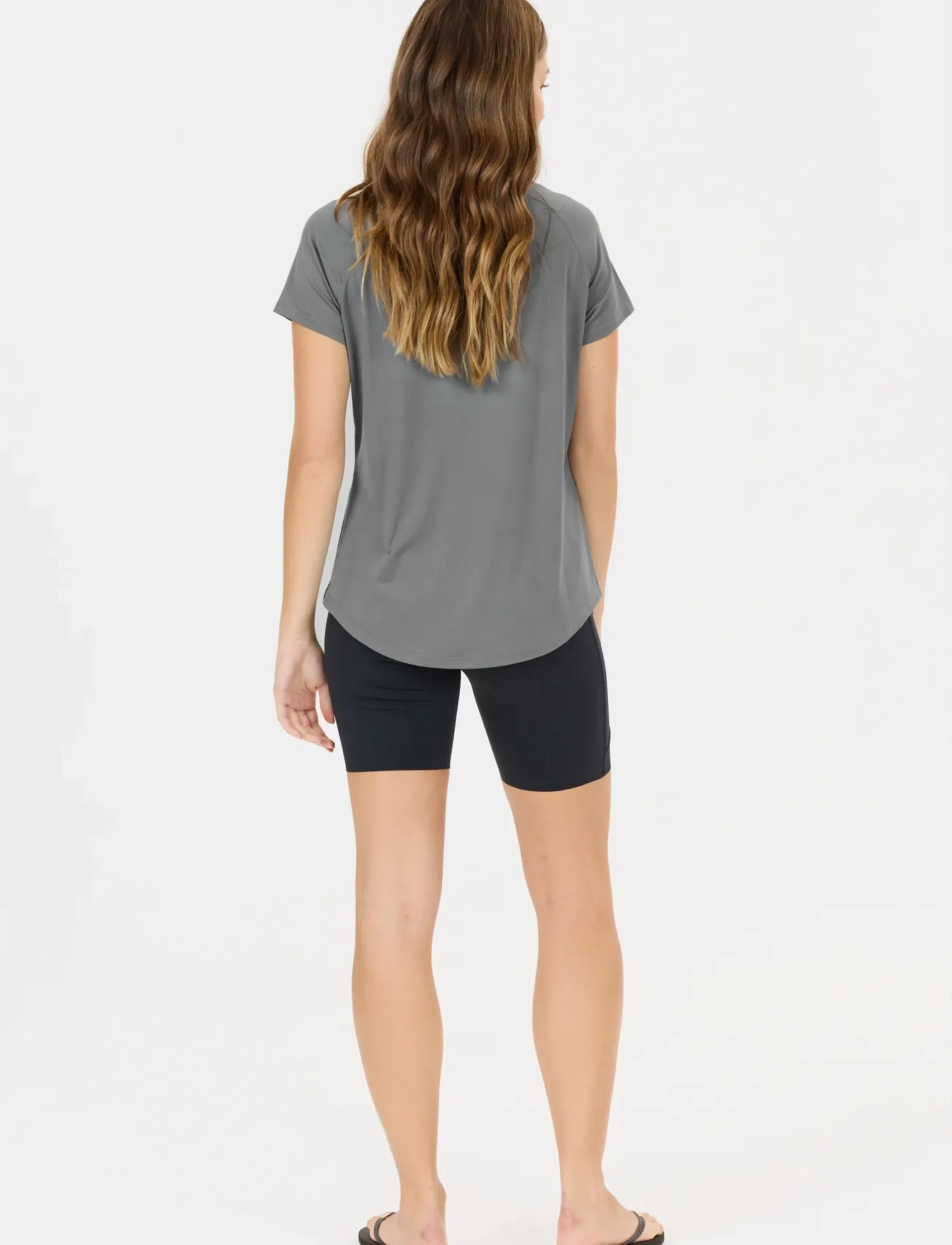 Athlecia - Gaina V2 W S/S Tee - t-särgid - sedona sage - 5