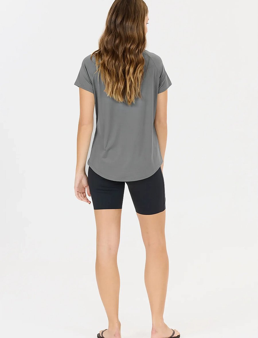Athlecia - Gaina V2 W S/S Tee - t-shirts - sedona sage - 5
