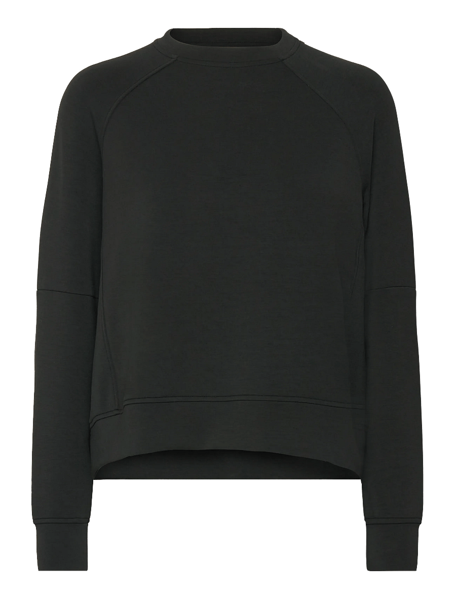 Athlecia - Jacey W Crew Neck - sweatshirts - black - 1