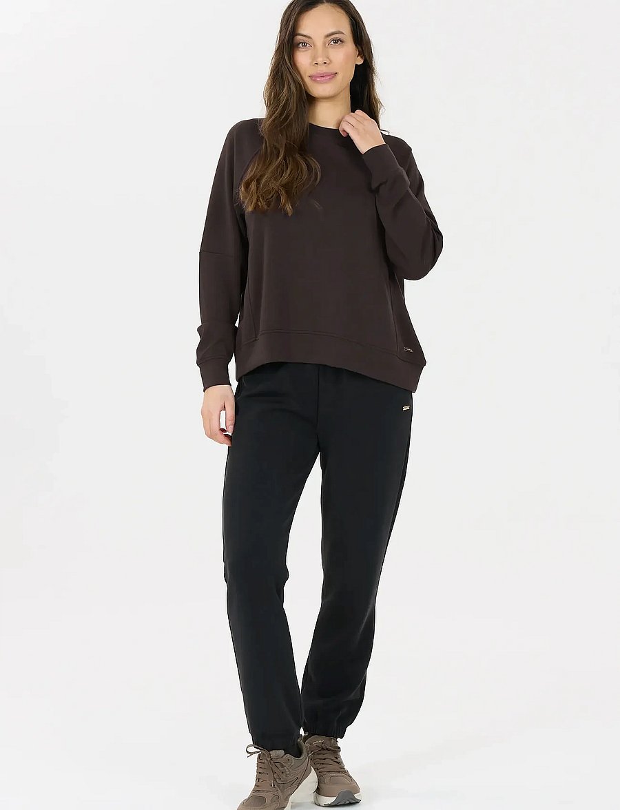 Athlecia - Jacey W Crew Neck - sweats - chocolate torte - 5
