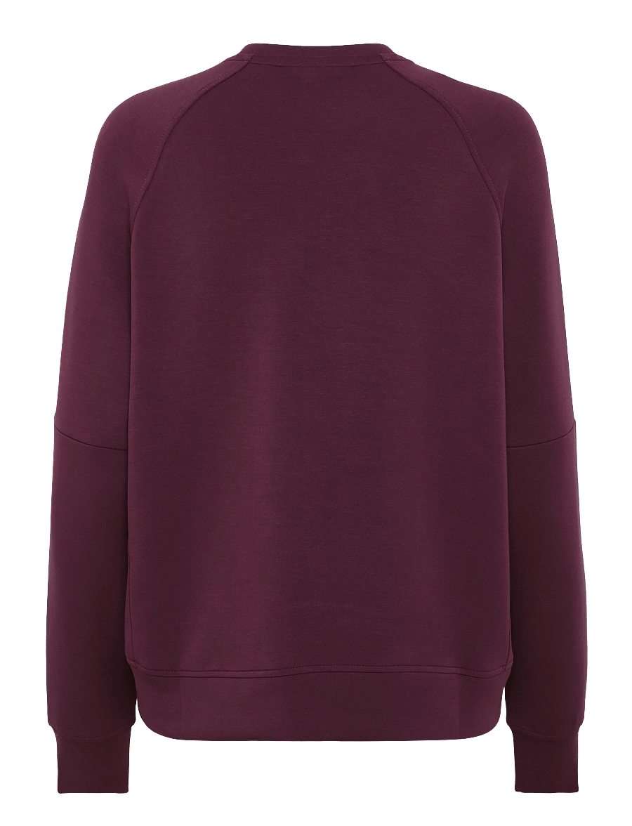 Athlecia - Jacey W Crew Neck - dressipluusid - fig - 2
