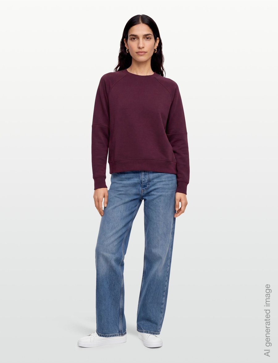 Athlecia - Jacey W Crew Neck - dressipluusid - fig - 0