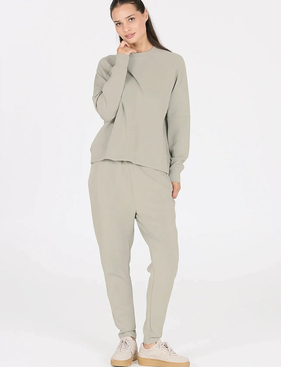 Athlecia - Jacey W Crew Neck - sweatshirts - pigeon - 0