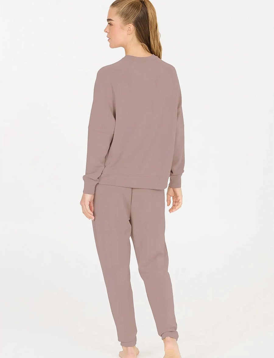 Athlecia - Jacey W Crew Neck - dressipluusid - sphinxsand - 3