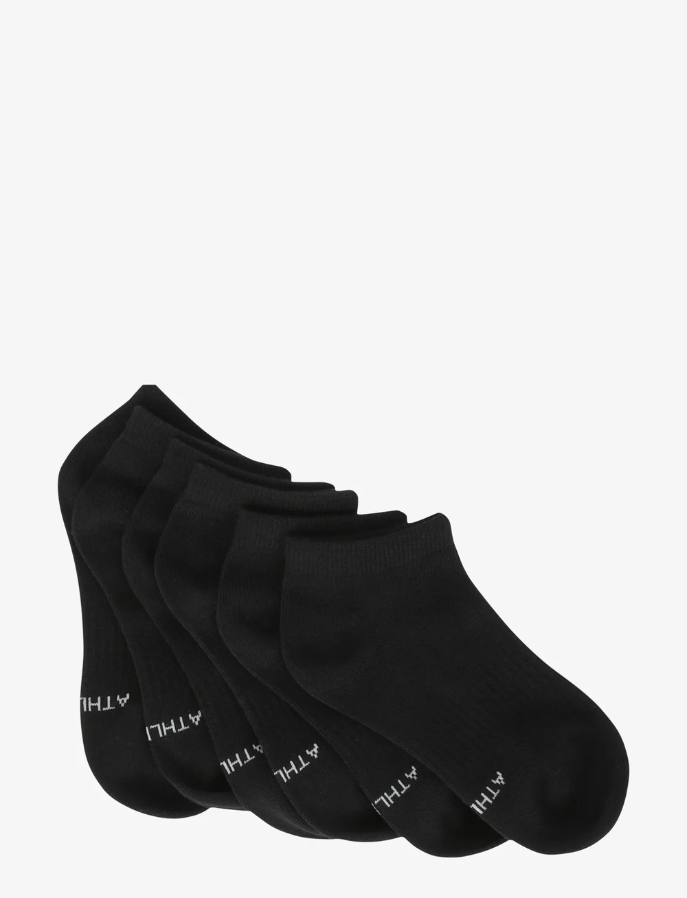 Athlecia - Daily Low Cut Sock 3-Pack - tøj - black - 1