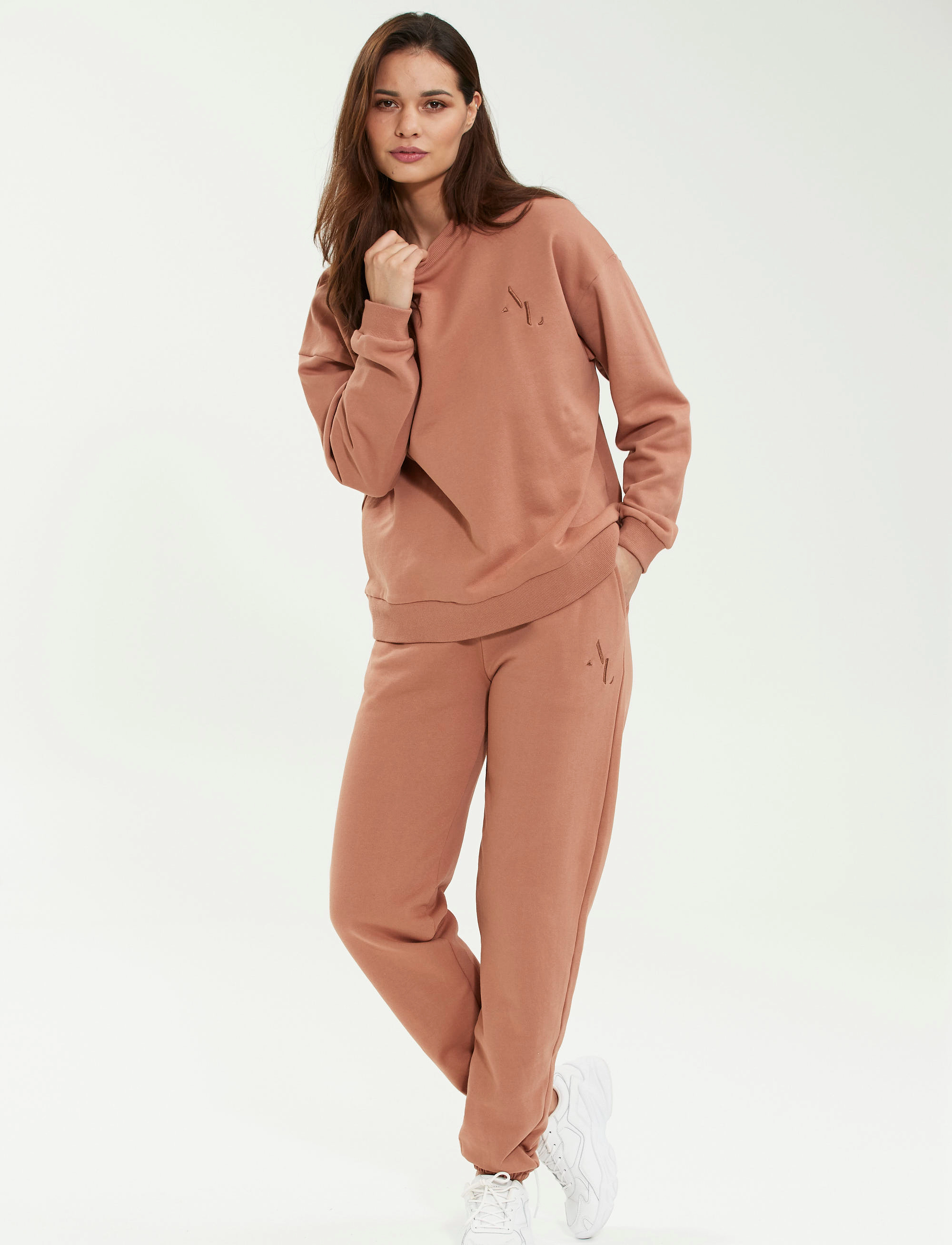 Athlecia - Lia W Oversized Sweat - mocha mousse - 3