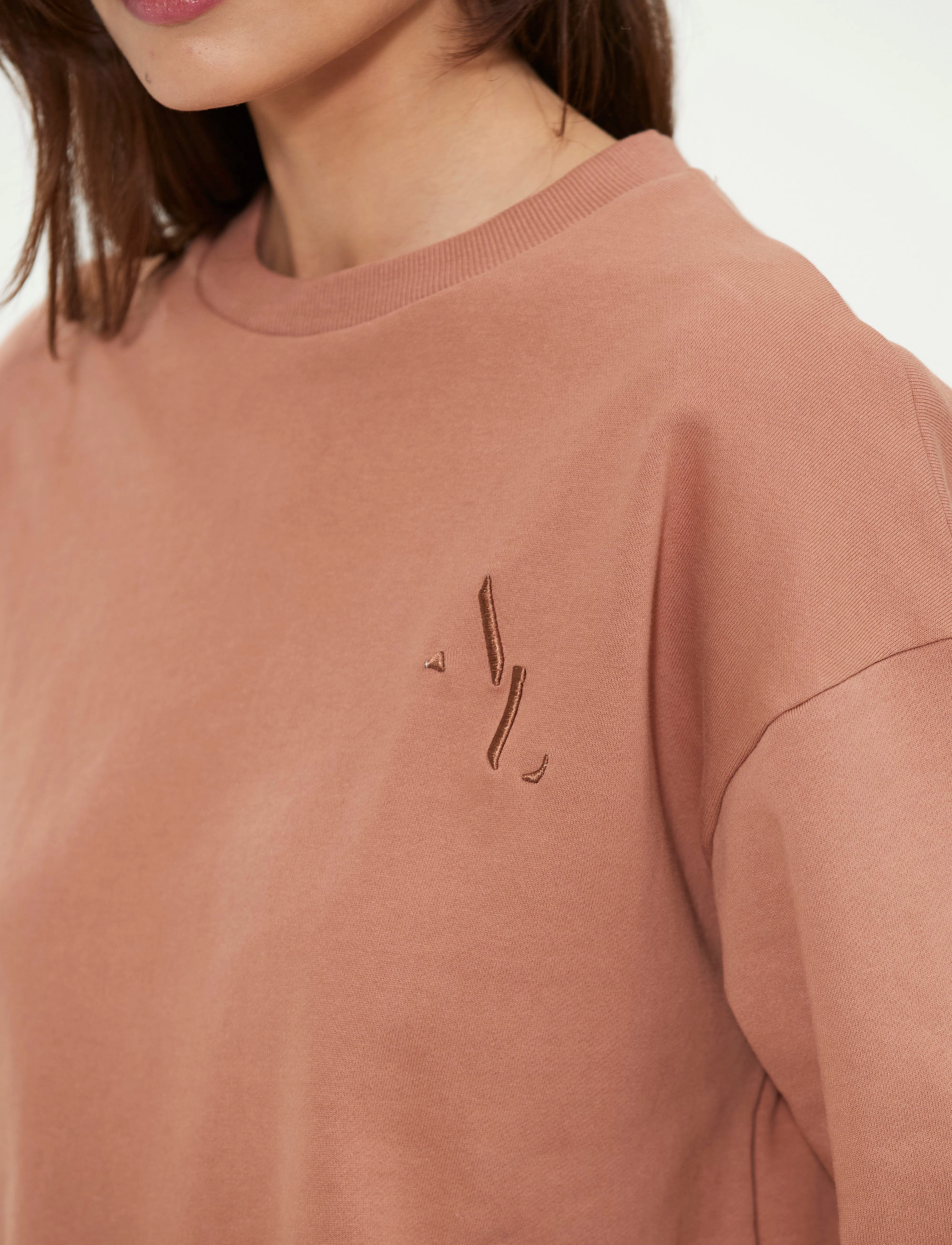 Athlecia - Lia W Oversized Sweat - mocha mousse - 5