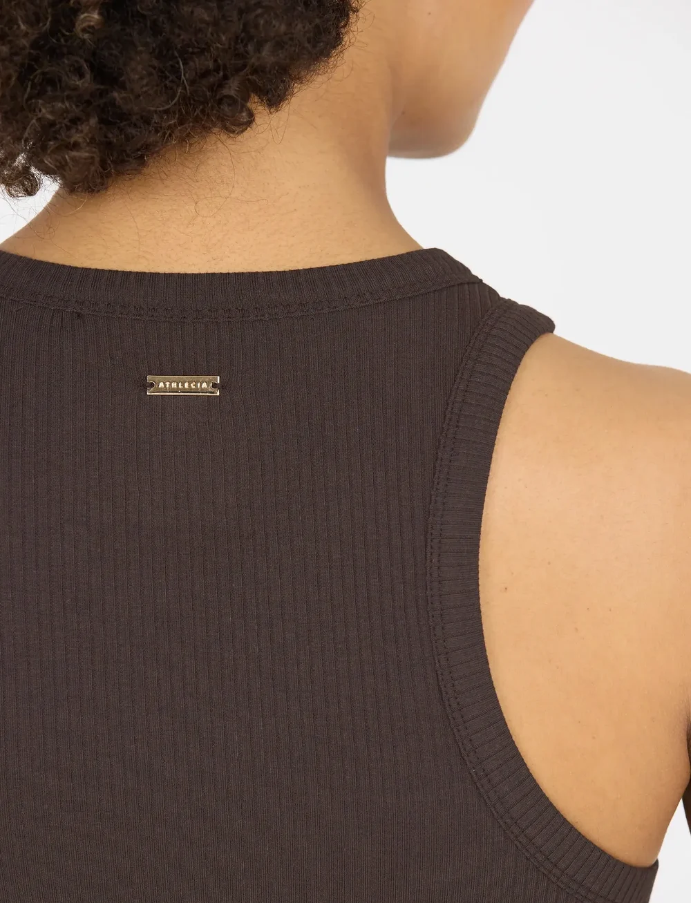 Athlecia - Lankae W Top - linnen - chocolate torte - 3