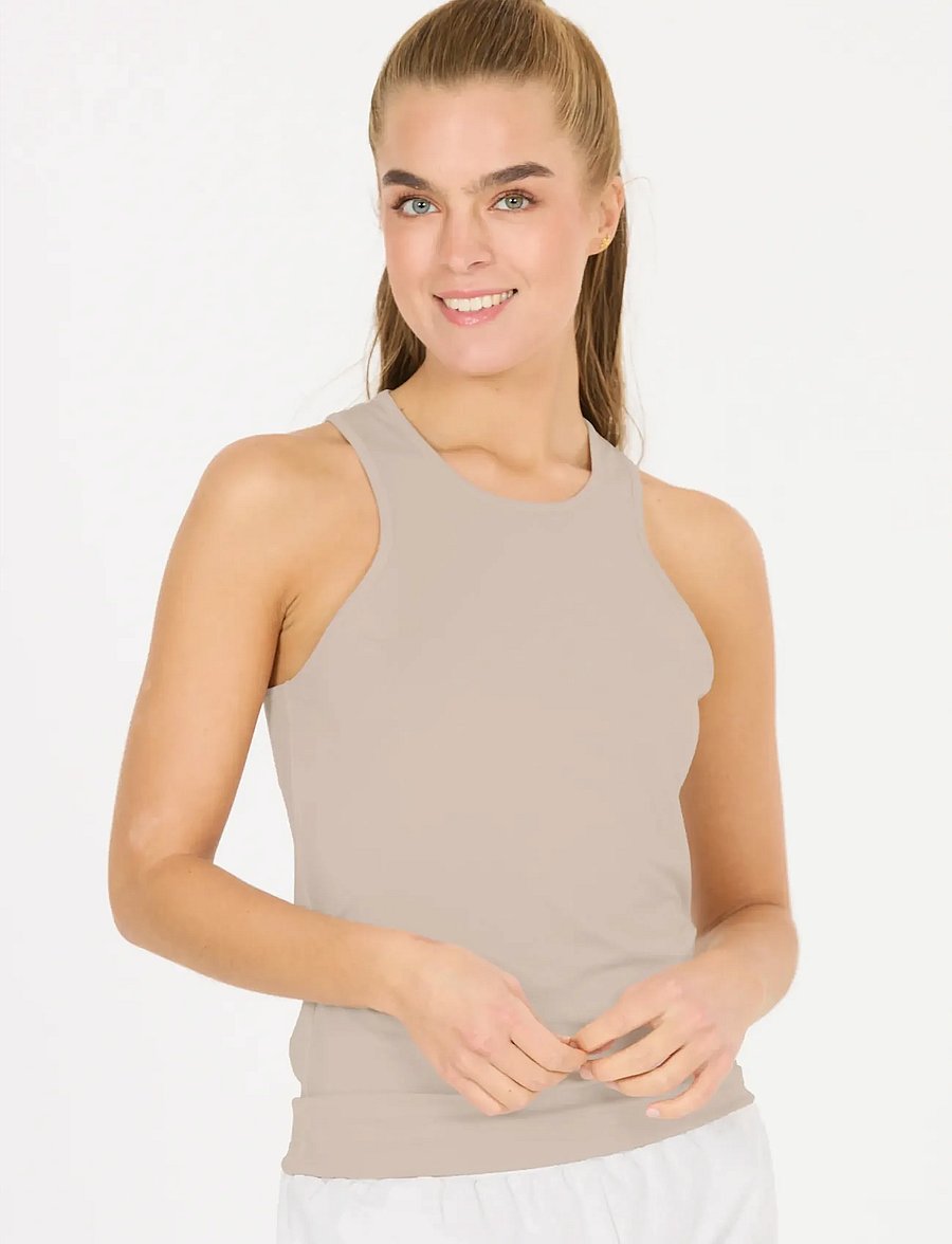 Athlecia - Almi W Top - Õlapaeltega pluusid - silver cloud - 4