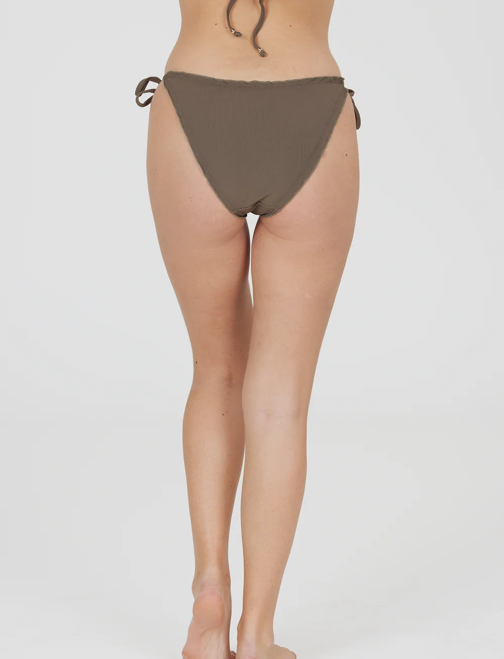Athlecia - Vanida W Side-Tie Bikini Bottom - urheilu-uima-asut - major brown - 3