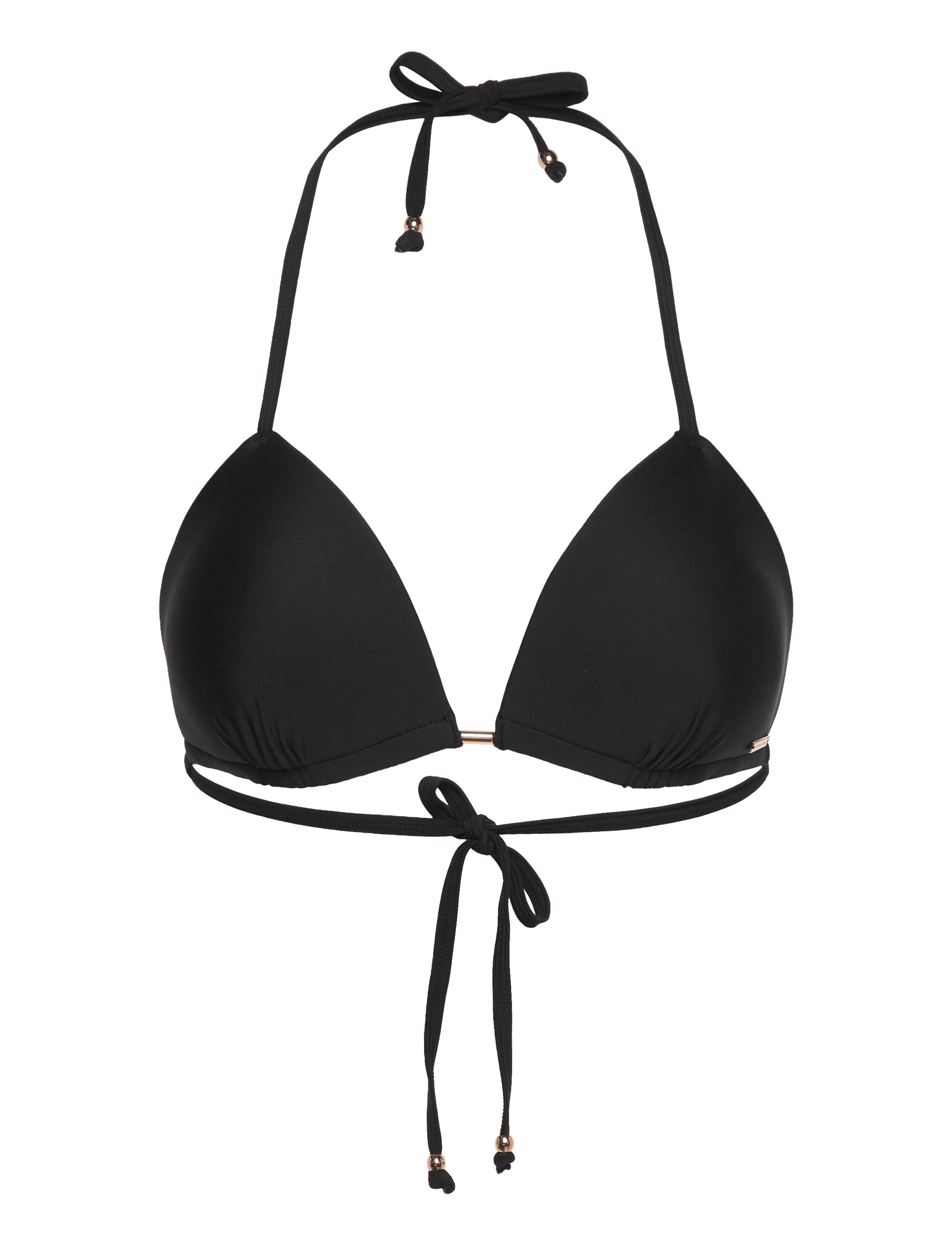 Athlecia - Aqumiee W Triangle Bikini Top - black - 1