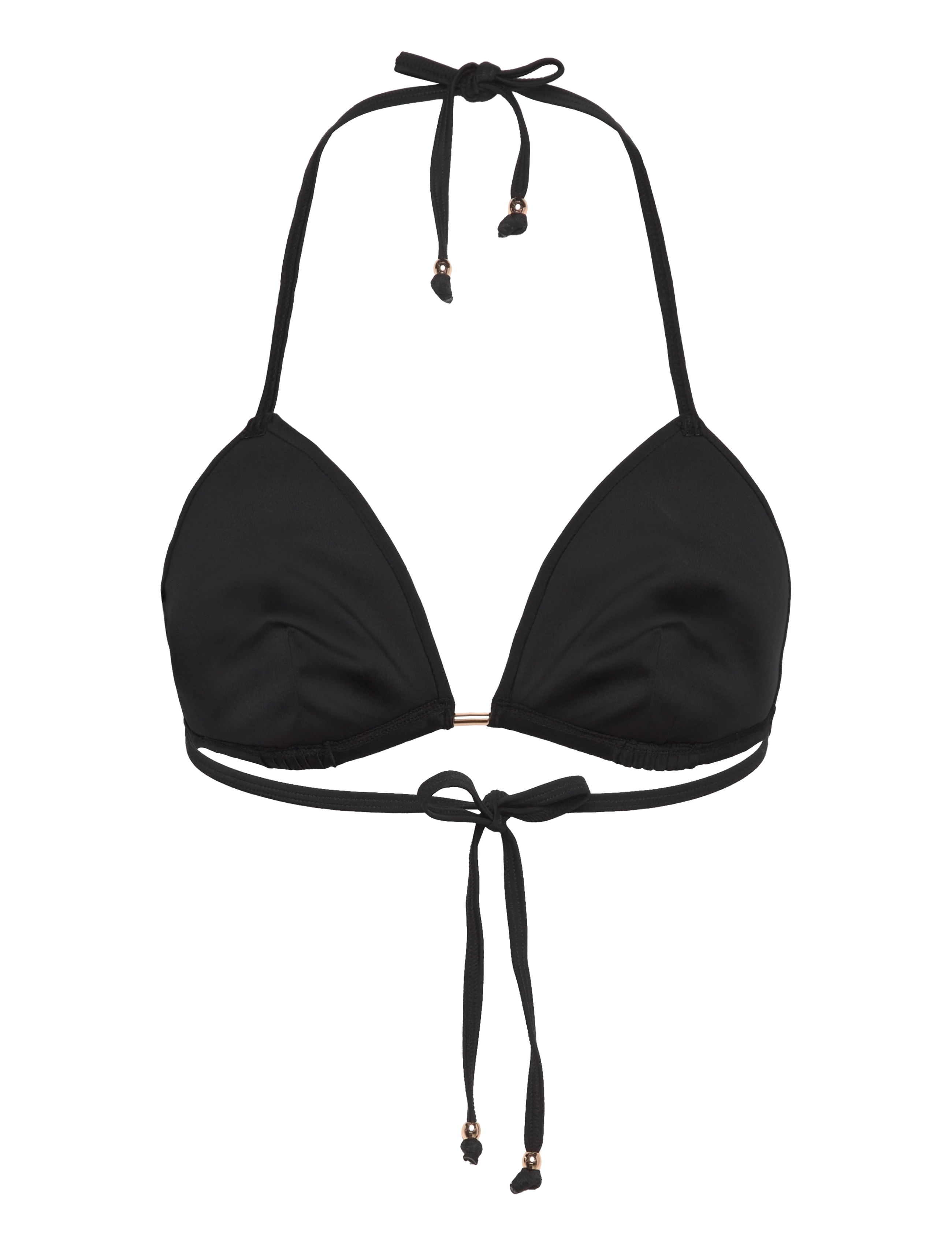 Athlecia - Aqumiee W Triangle Bikini Top - black - 2