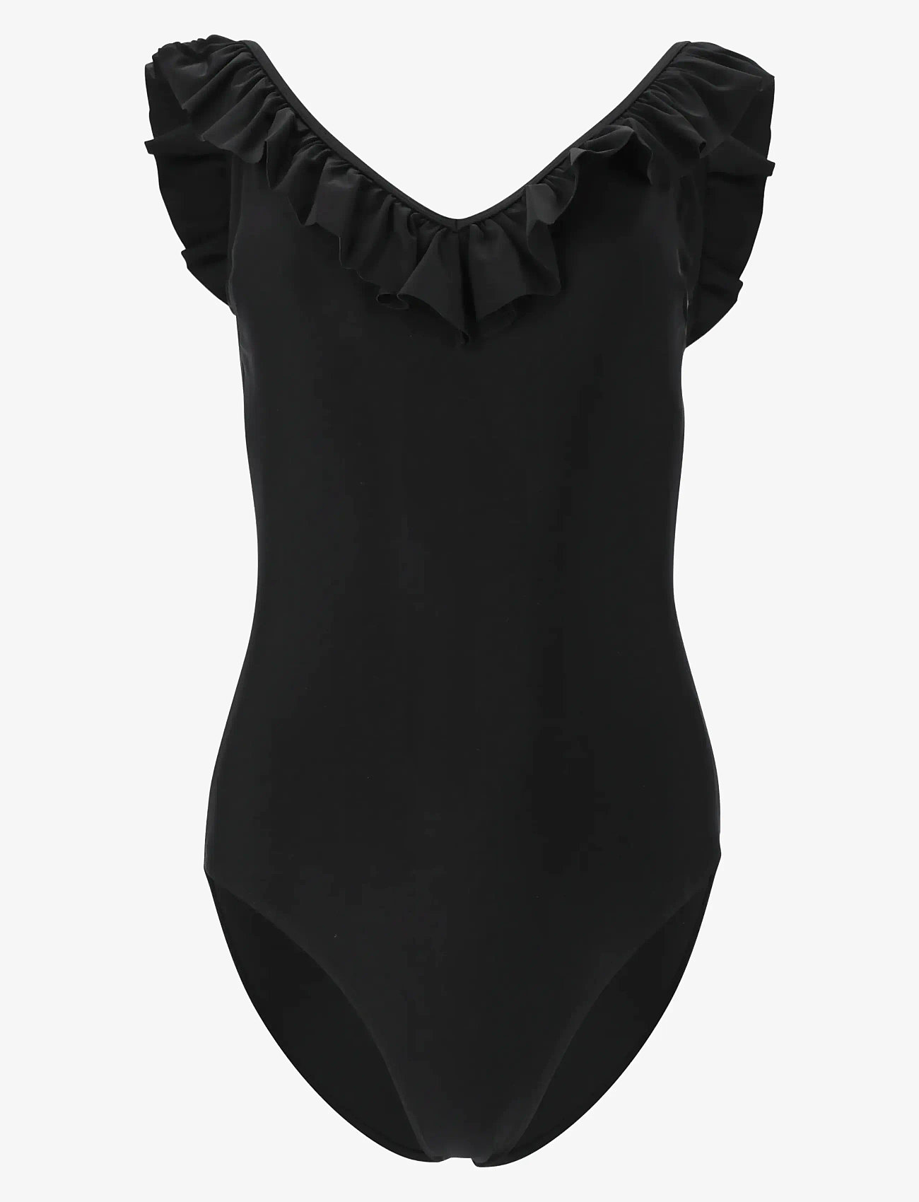 Athlecia - Kelley W Swimsuit - maudymosi drabužiai - black - 1
