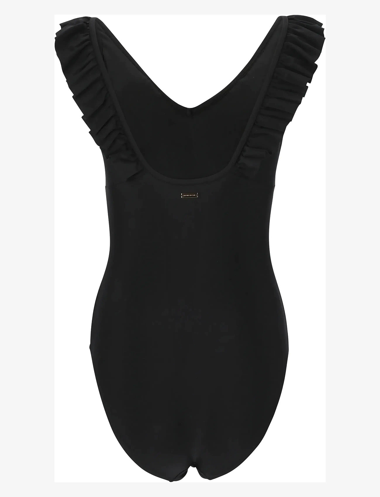 Athlecia - Kelley W Swimsuit - maudymosi drabužiai - black - 2