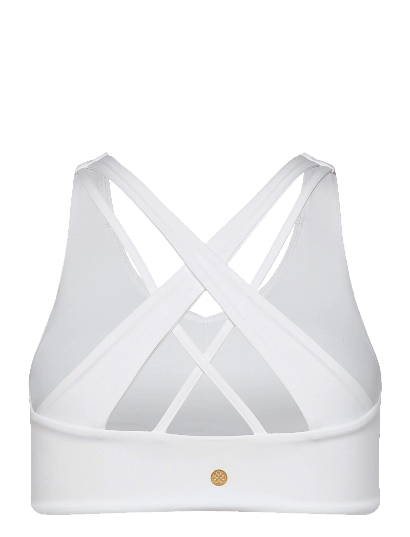 Athlecia - Fog W Bra - spordirinnahoidjad - white - 2