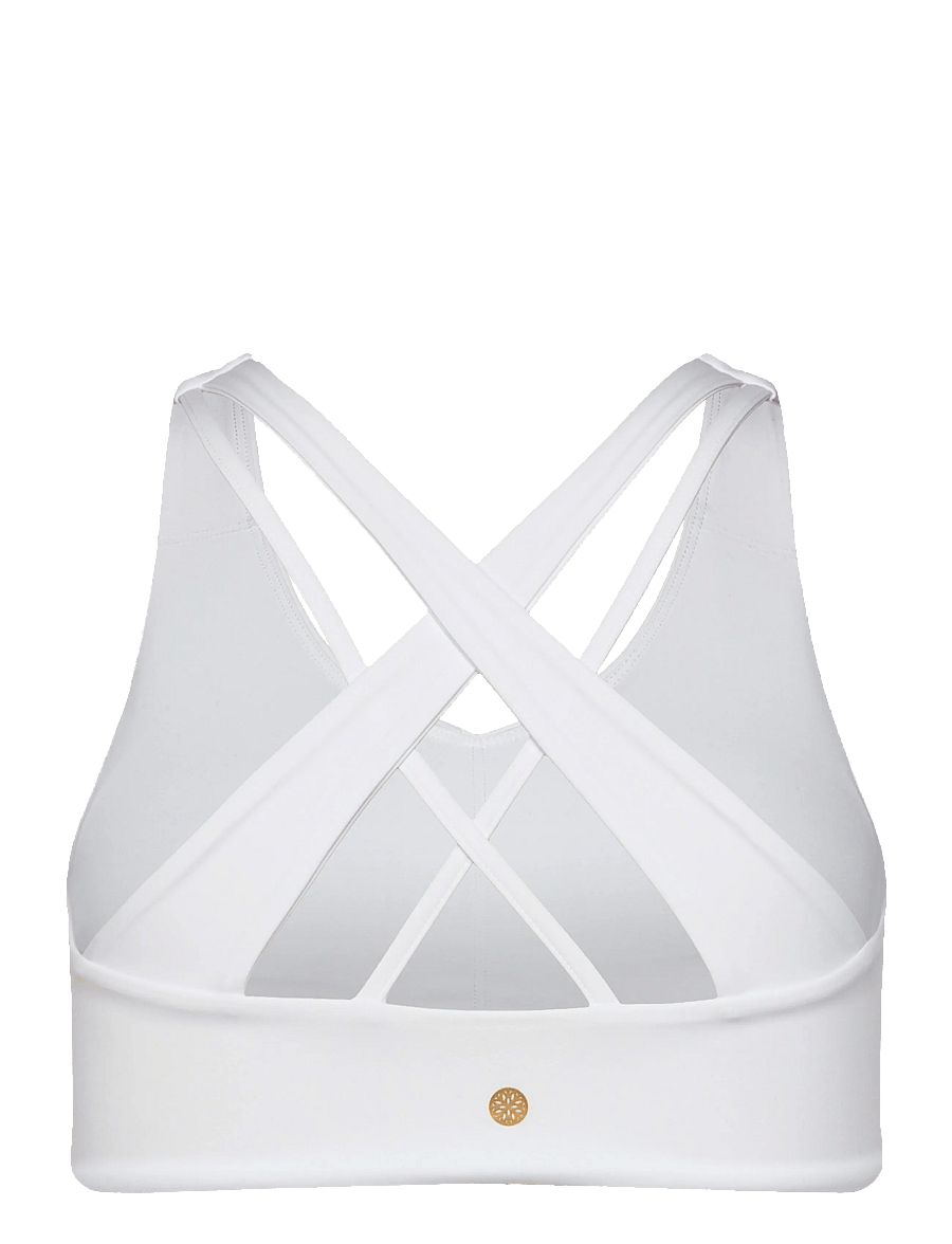 Athlecia - Fog W Bra - spordirinnahoidjad - white - 2