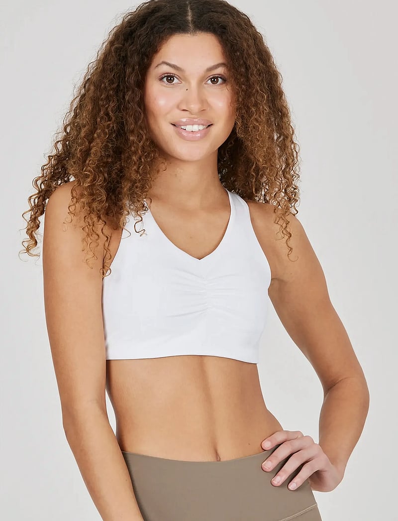 Athlecia - Fog W Bra - spordirinnahoidjad - white - 3