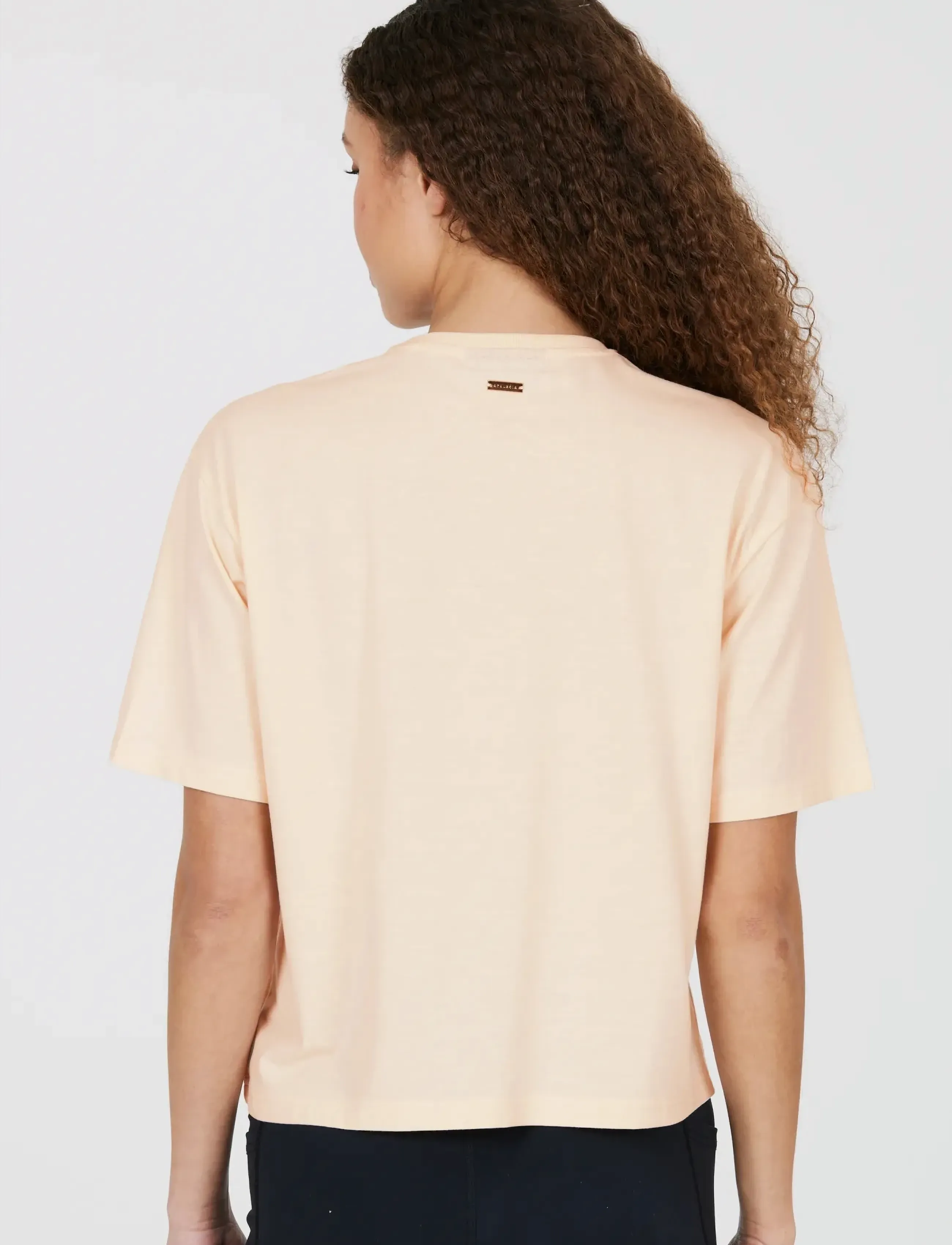 Athlecia - London W Oversized S/S Tee - alussärgid ja t-särgid - soft pink - 4