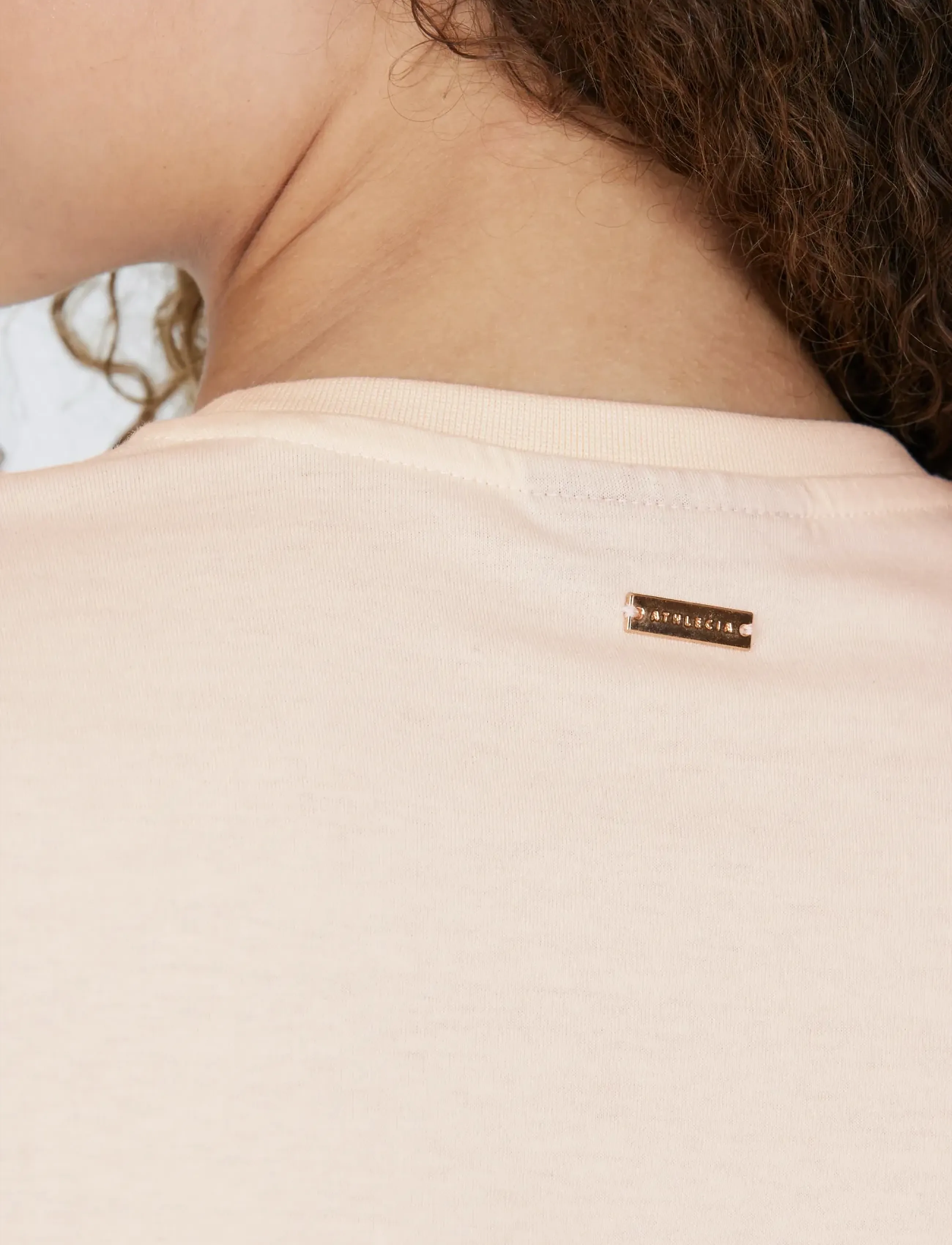 Athlecia - London W Oversized S/S Tee - alussärgid ja t-särgid - soft pink - 5