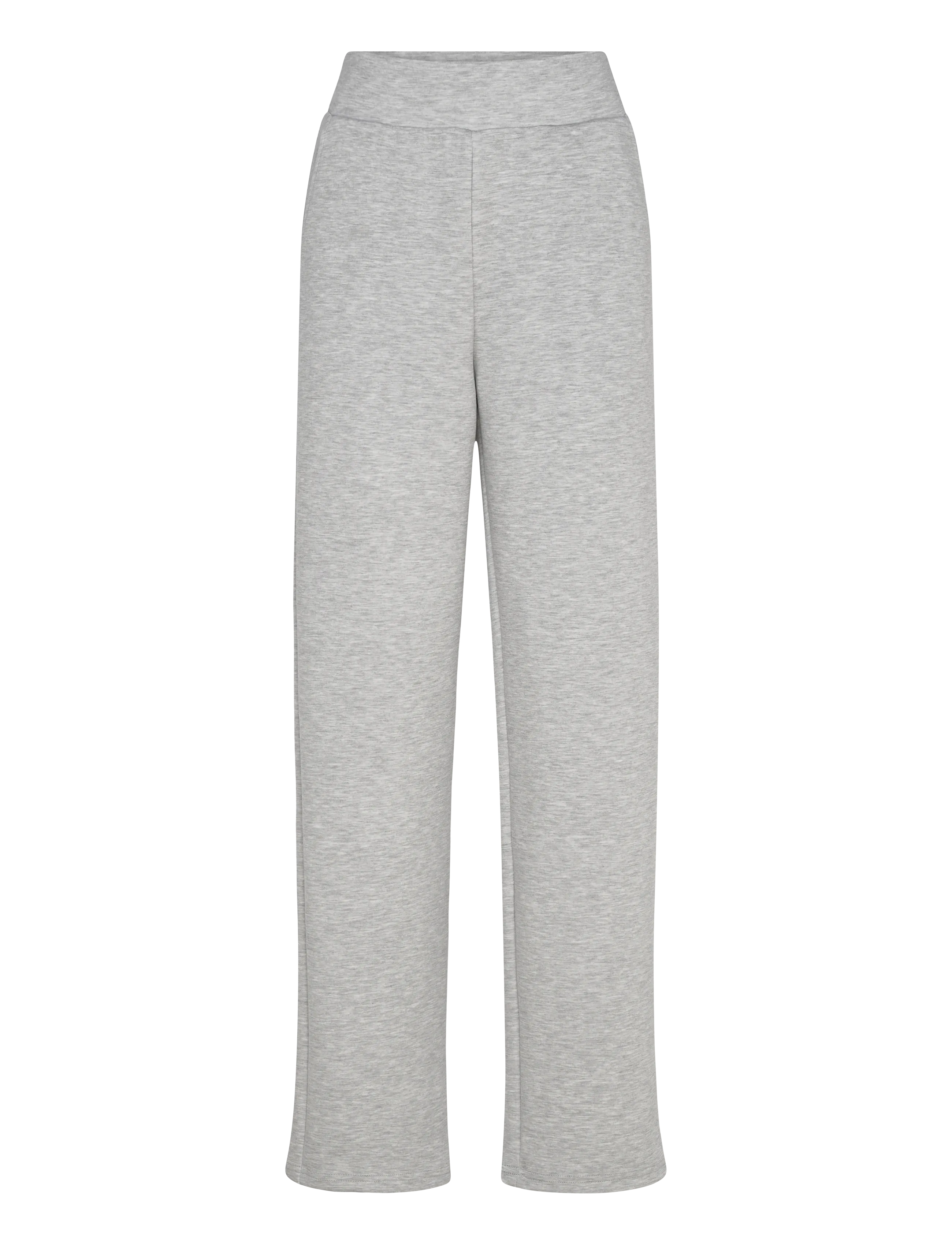Jacey W Regular Pants - LIGHT GREY MELANGE