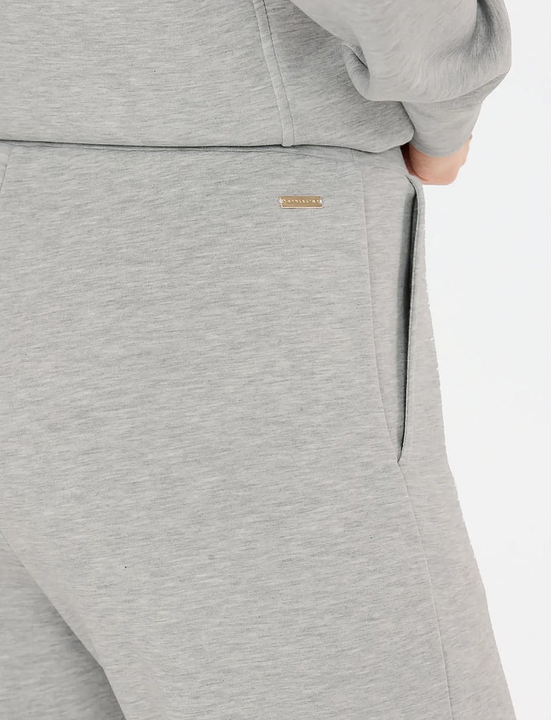 Athlecia - Jacey W Regular Pants - joggebukser - light grey melange - 2