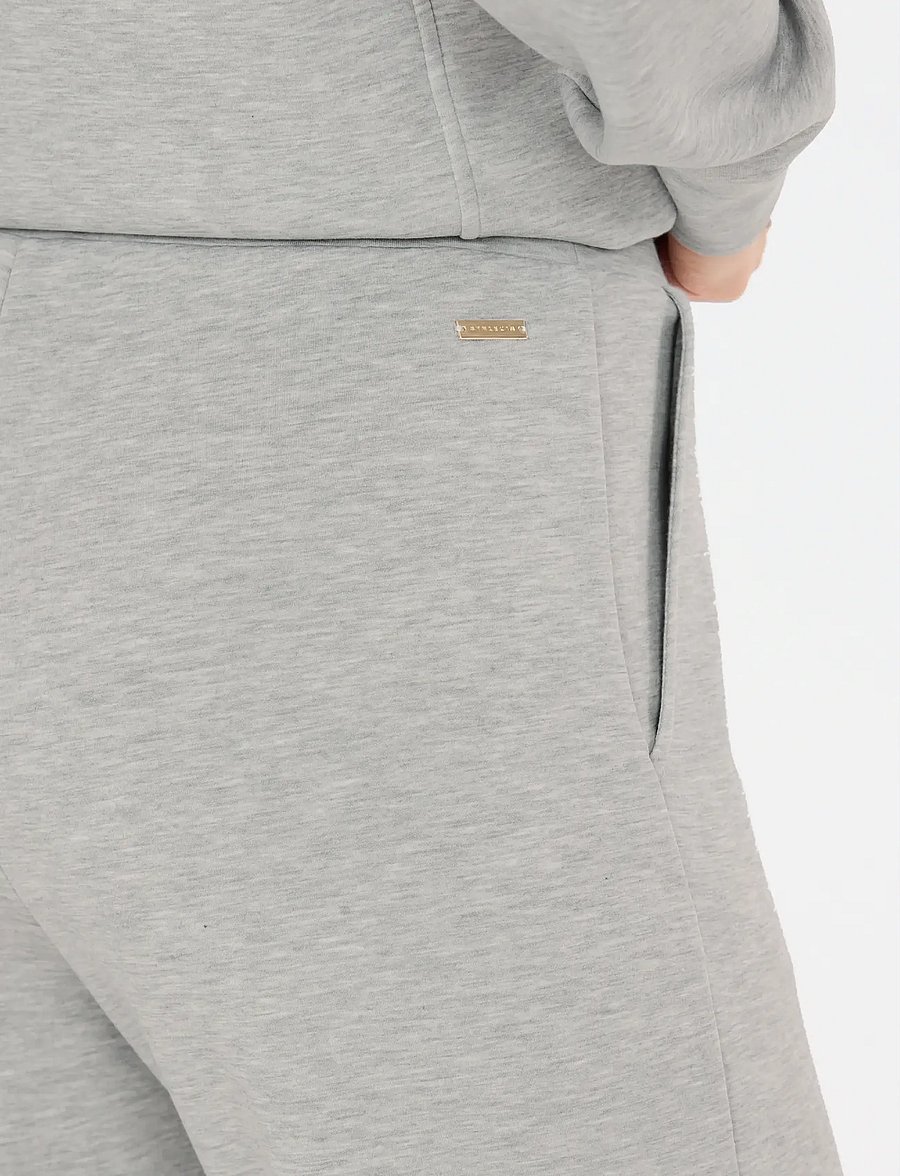 Athlecia - Jacey W Regular Pants - trainingshosen - light grey melange - 2