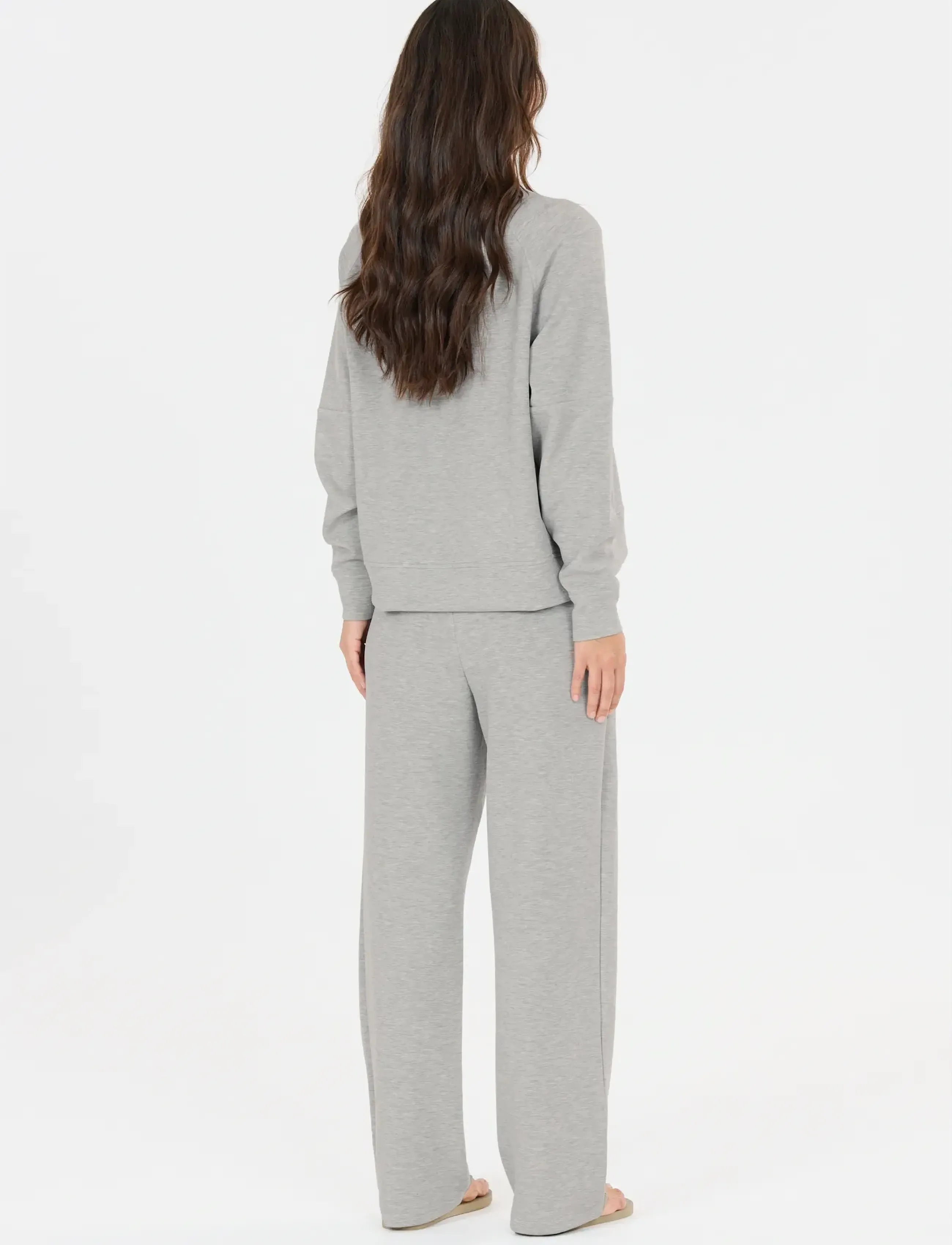 Athlecia - Jacey W Regular Pants - verryttelyhousut - light grey melange - 4