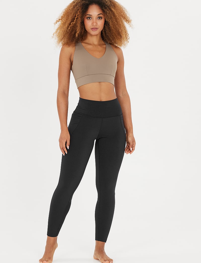 Athlecia - Aliya W Tights - jooksuretuusid - black - 4