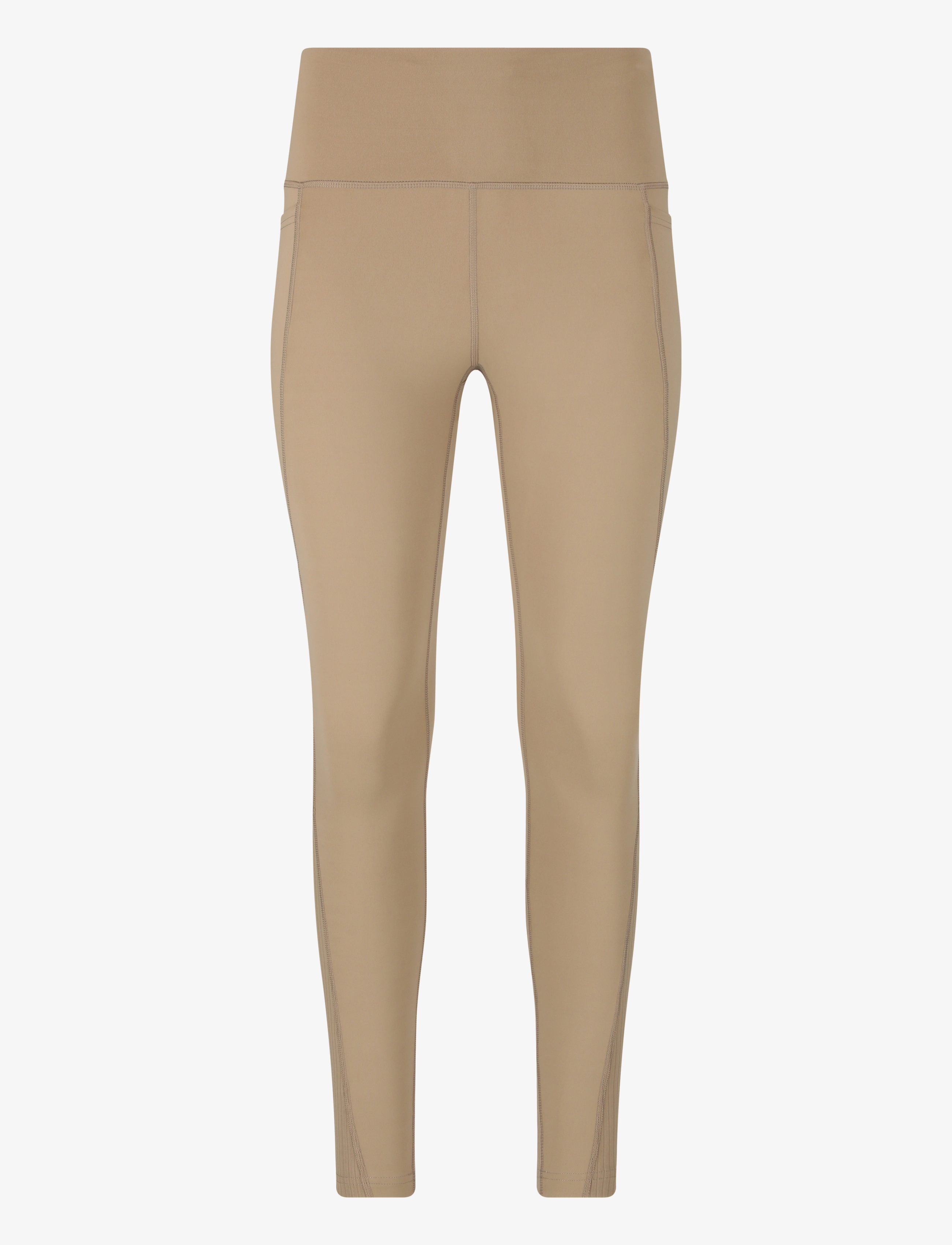 Athlecia Aliya W Tights - Tøj - ROASTED CASHEW / beige