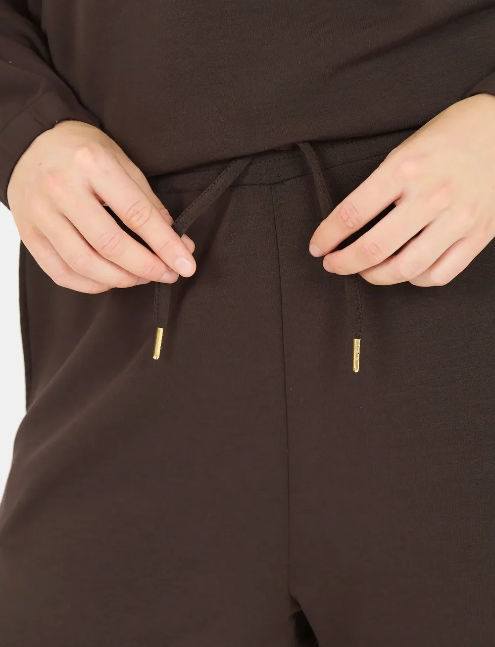 Athlecia - Jacey V2 W Sweat Pants - joggingbukser - chocolate torte - 3