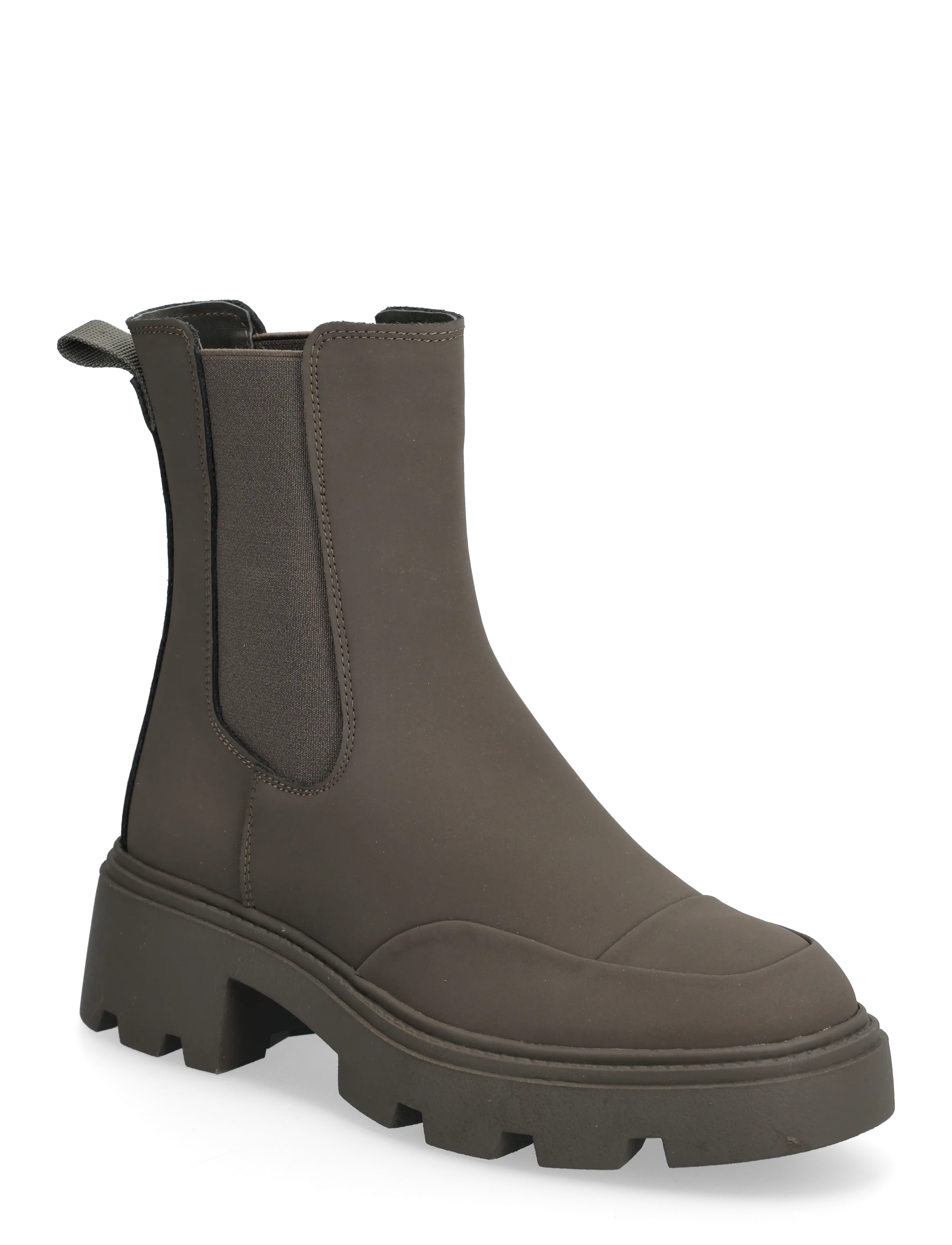 Athlecia Aaliyah W Leather Boot - Jalanõud - FALCON / khaki/green