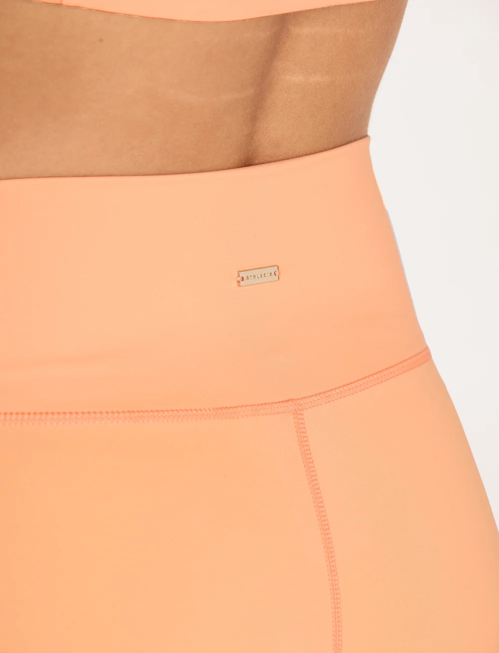 Athlecia - Bloom W Short Tights - løbetights - peach cobbler - 5