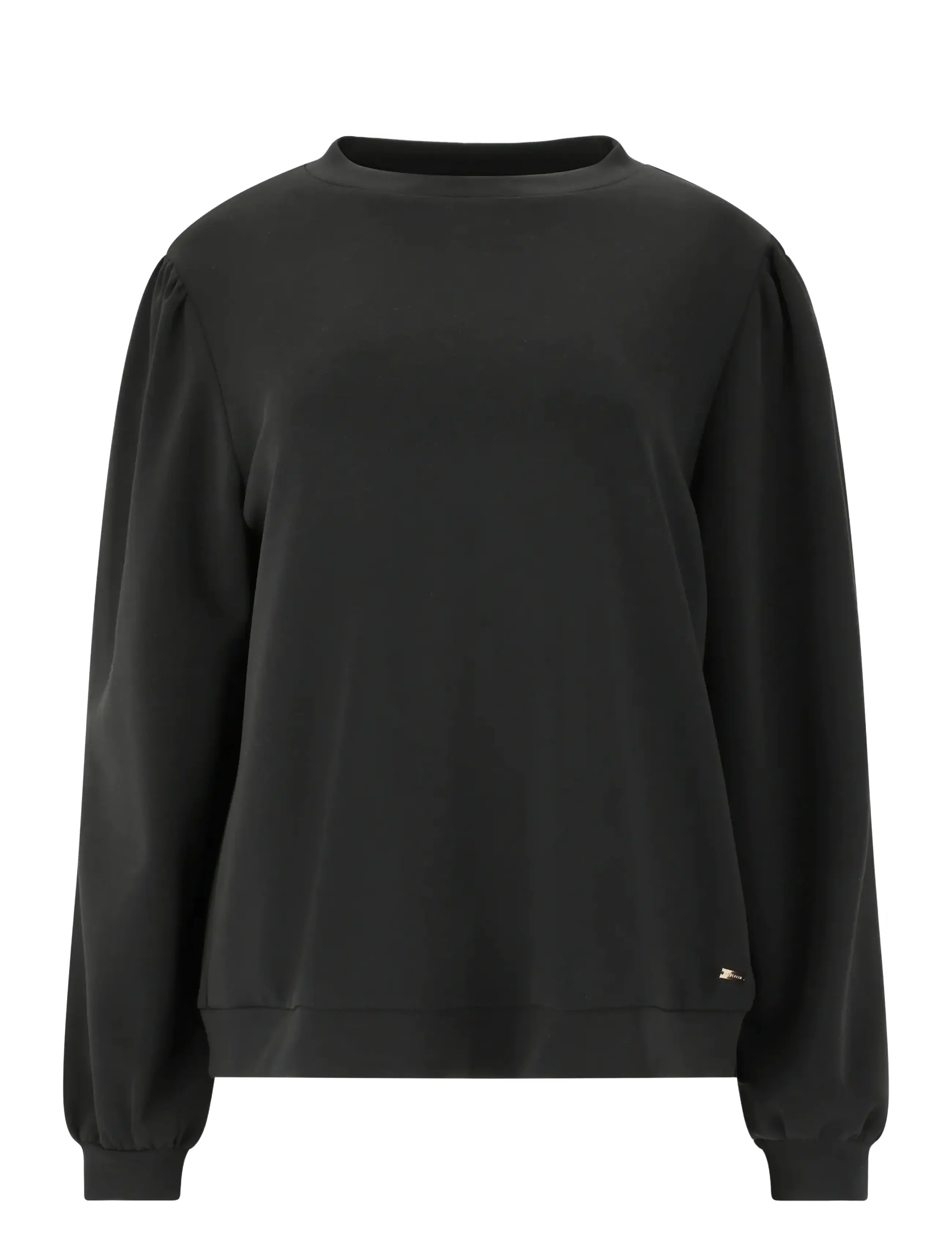 Athlecia Jillnana V2 W Balloon Sleeve Sweat - Athlecia - BLACK / black