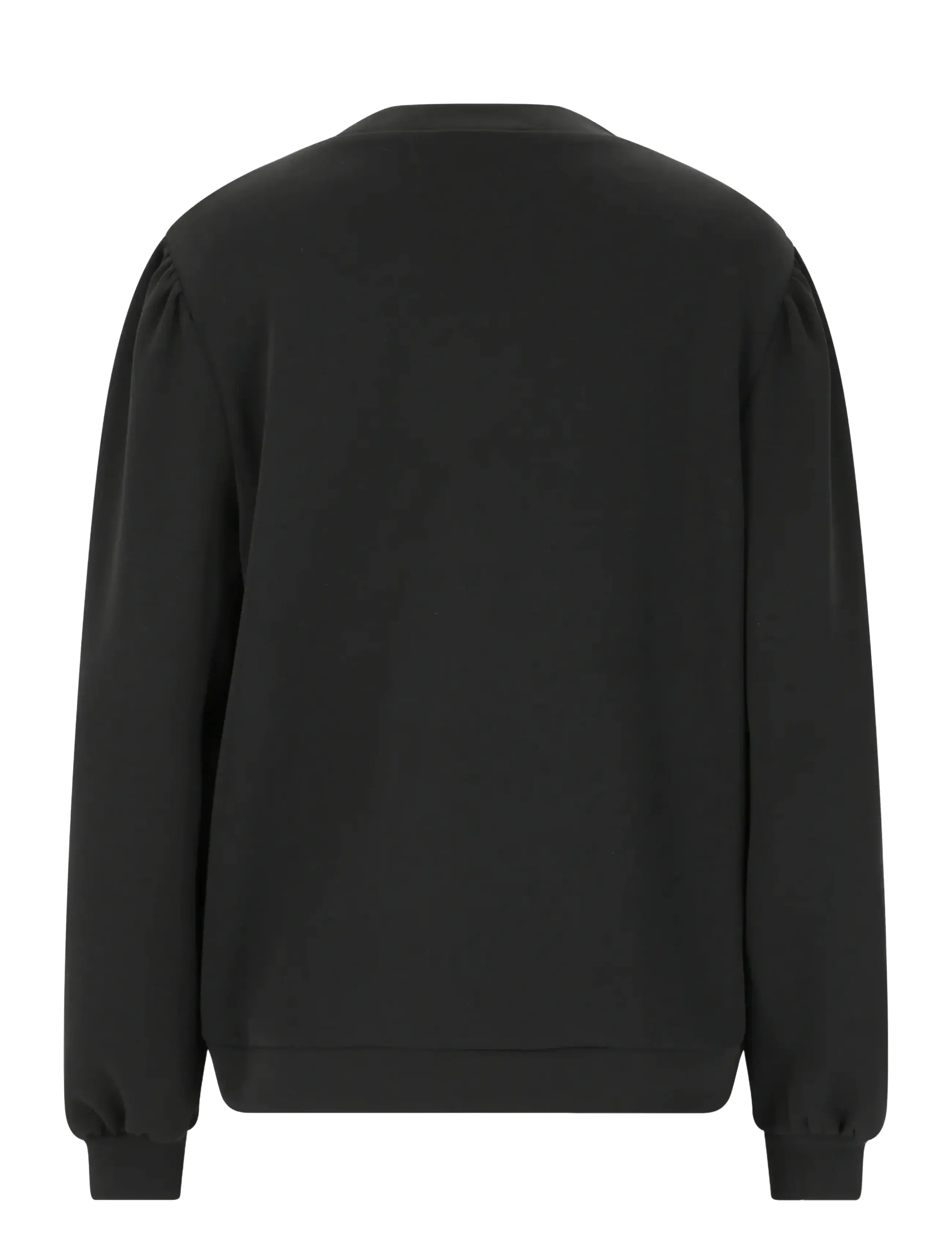 Athlecia - Jillnana V2 W Balloon Sleeve Sweat - overdele - black - 2